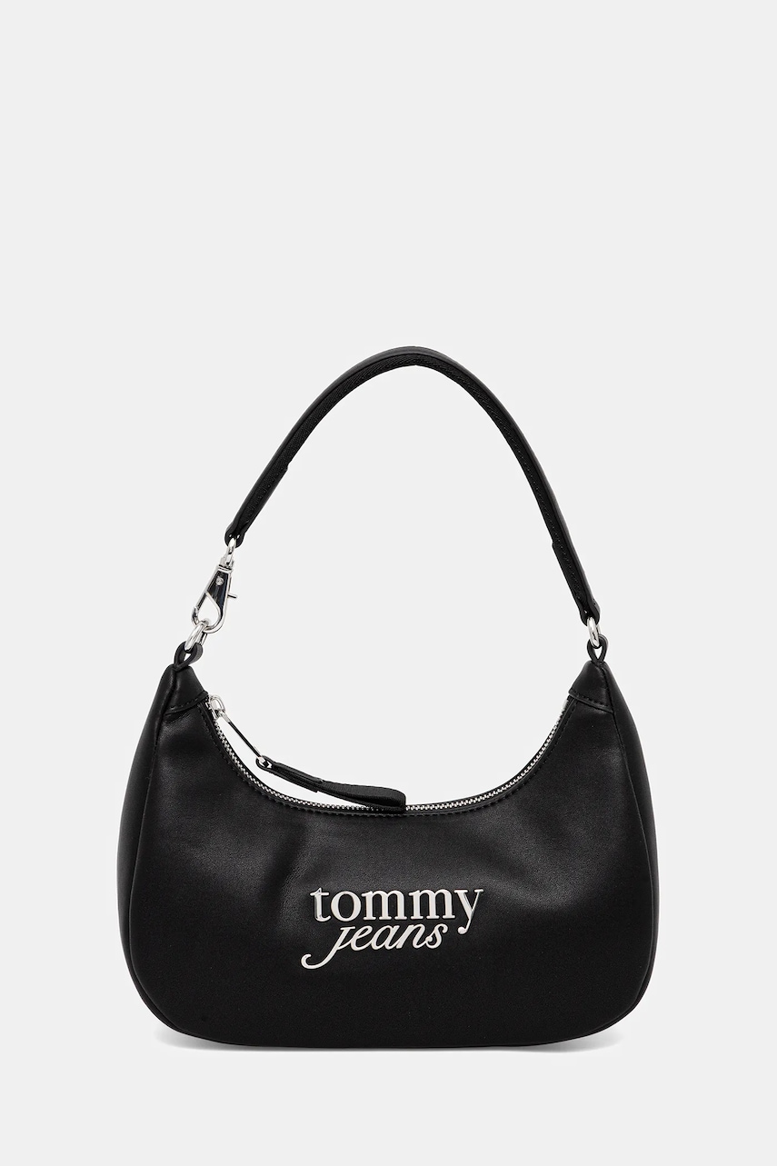 Levně Kabelka Tommy Jeans černá barva, AW0AW17895