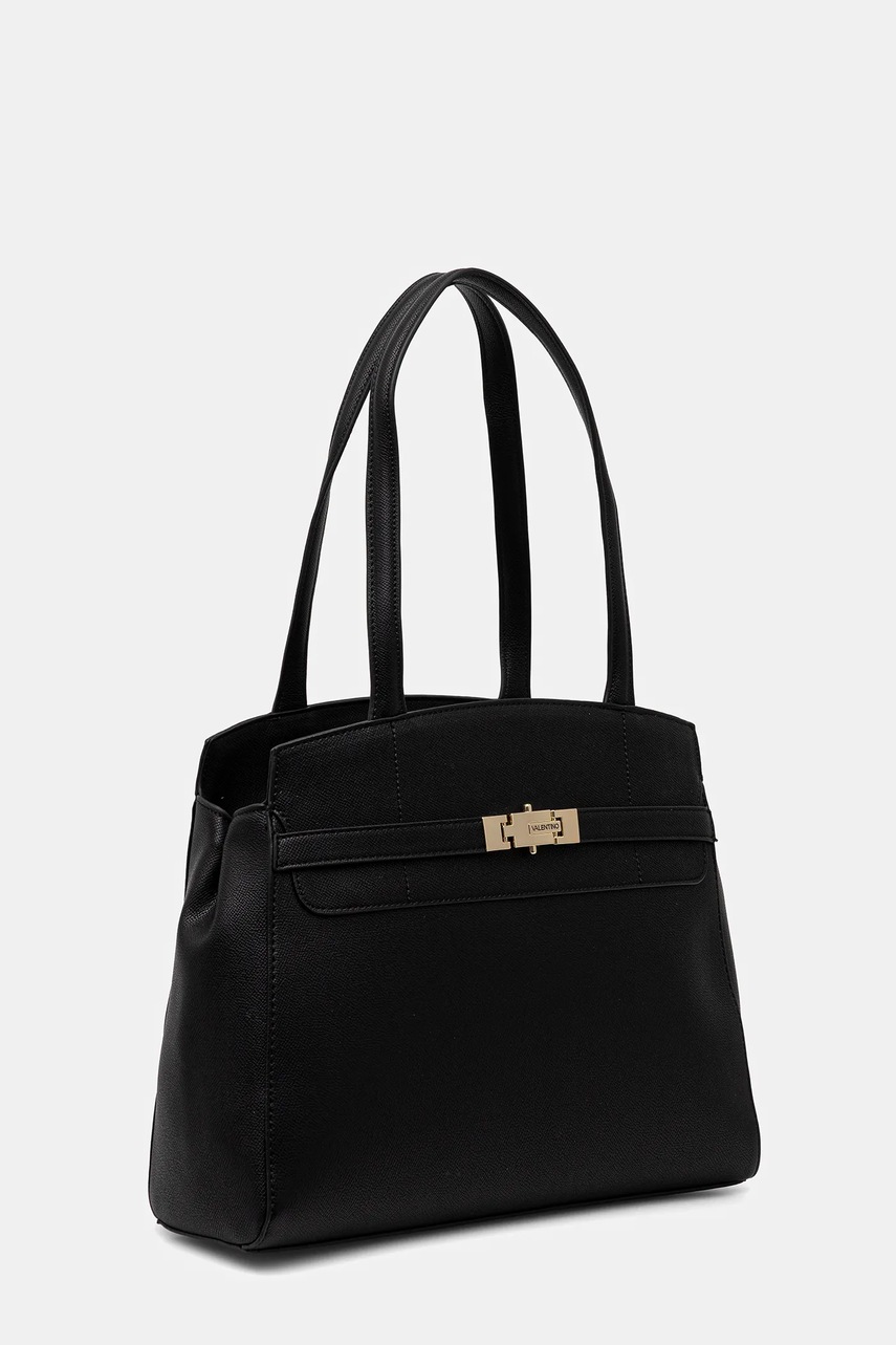 Τσάντα Valentino Bags χρώμα: μαύρο, VBS9AD01 φωτογραφία