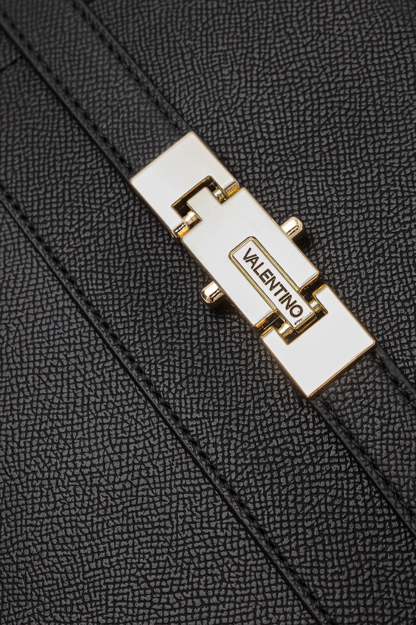 Τσάντα Valentino Bags χρώμα: μαύρο, VBS9AD01 φωτογραφία