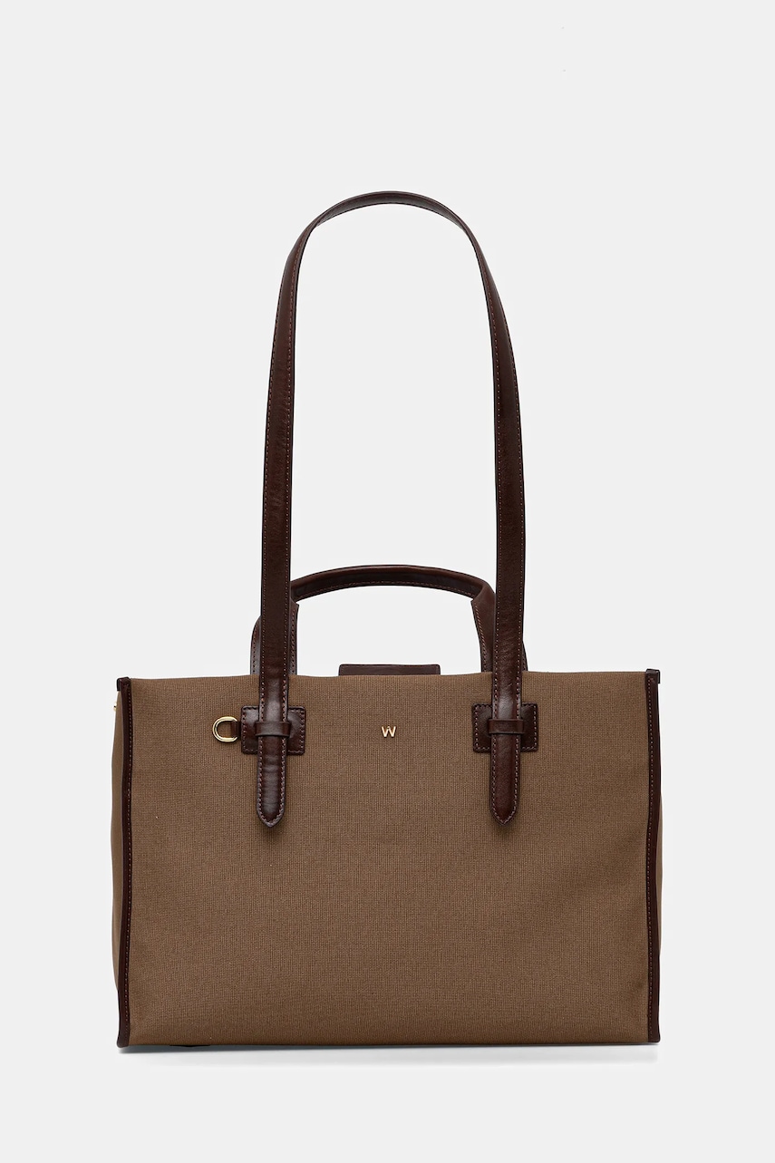 Weekend Max Mara poșetă GIANNA culoarea maro, 2525516044600