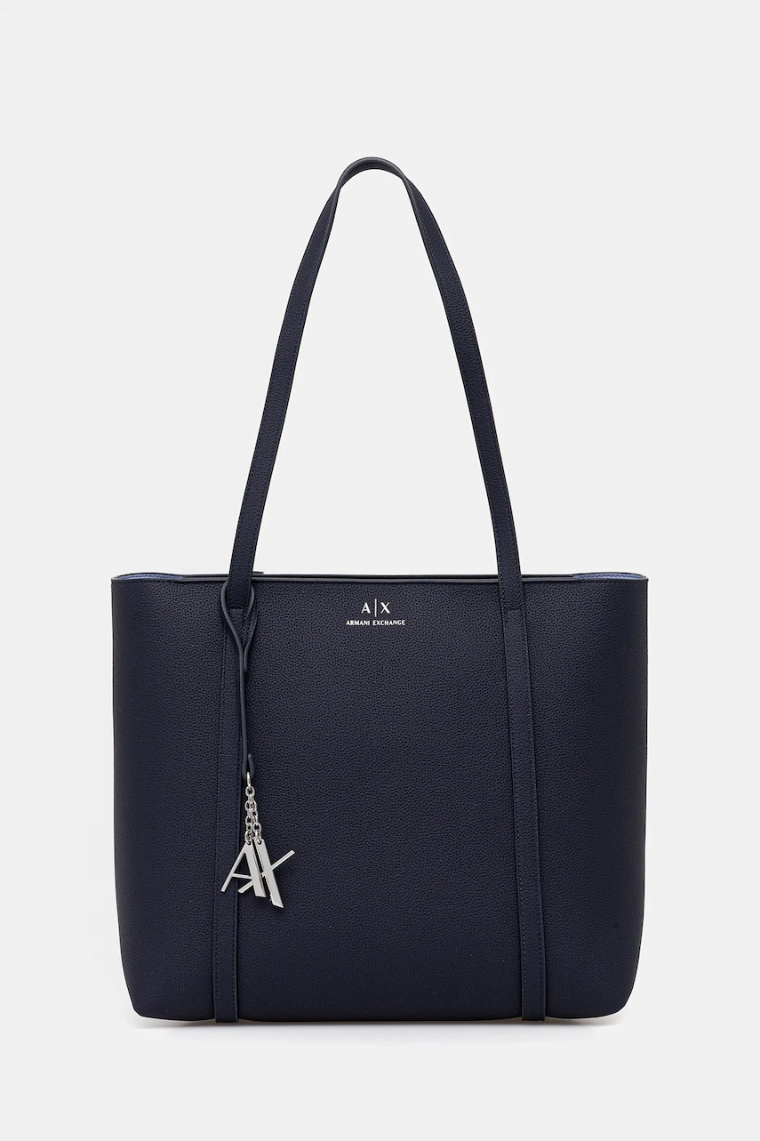 Armani Exchange poșetă culoarea bleumarin, 942930 CC726