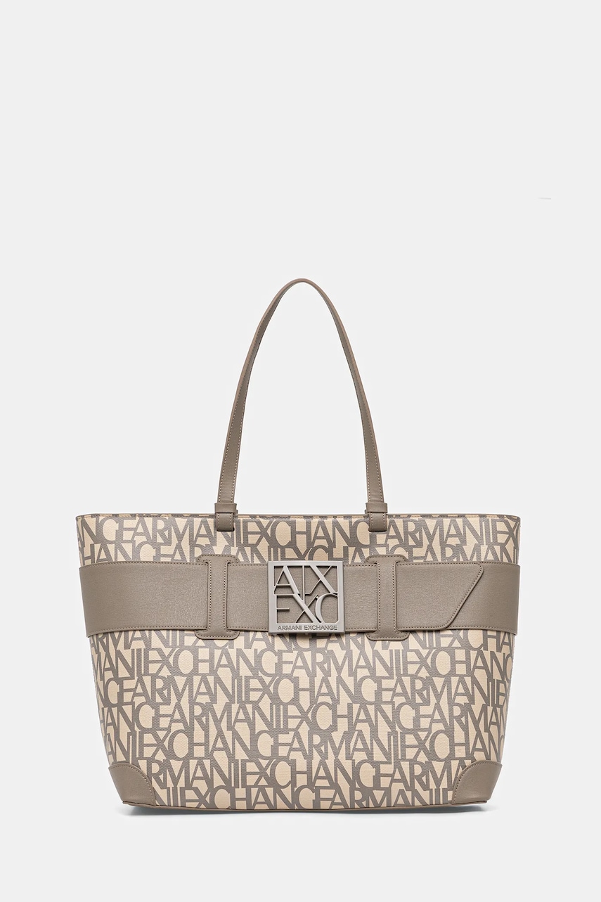 Armani Exchange poșetă culoarea verde, 949127 3F742