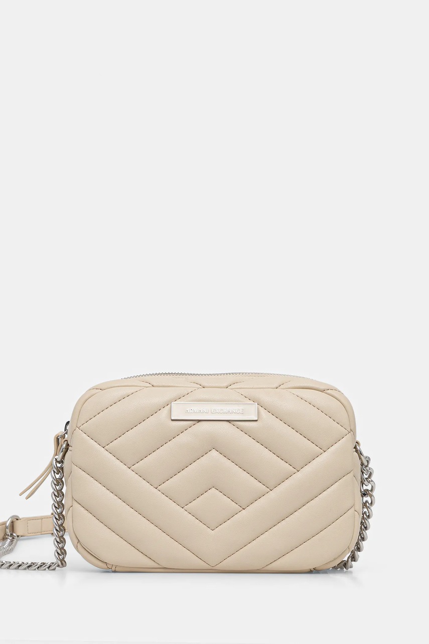 Armani Exchange poseta culoarea bej, 949158 4R742