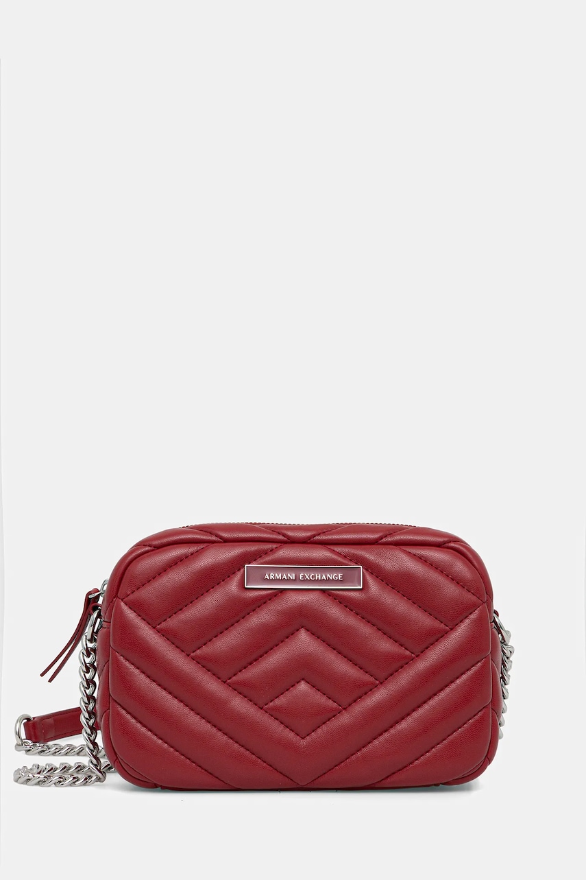 Armani Exchange poșetă culoarea roșu, 949158 4R742