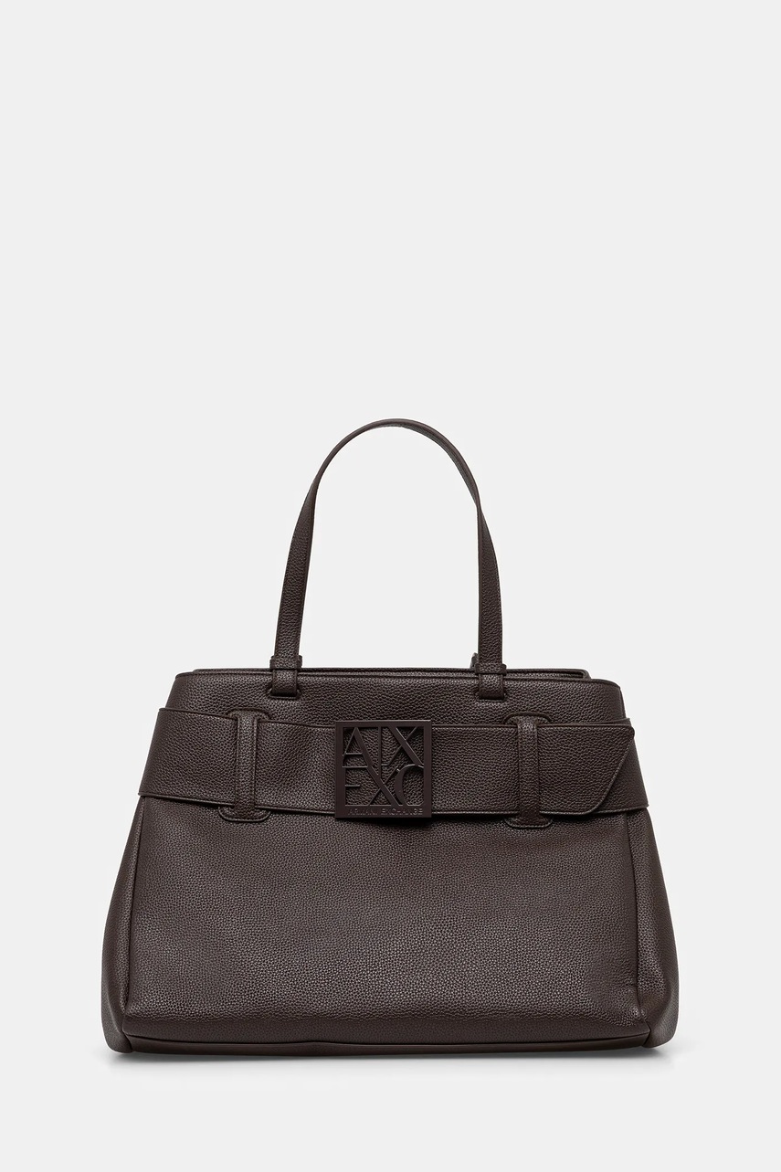 Levně Kabelka Armani Exchange hnědá barva, XW000284 AF11902