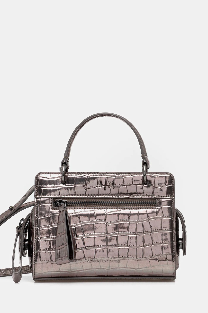Armani Exchange poseta culoarea argintiu, XW001212 AF15628