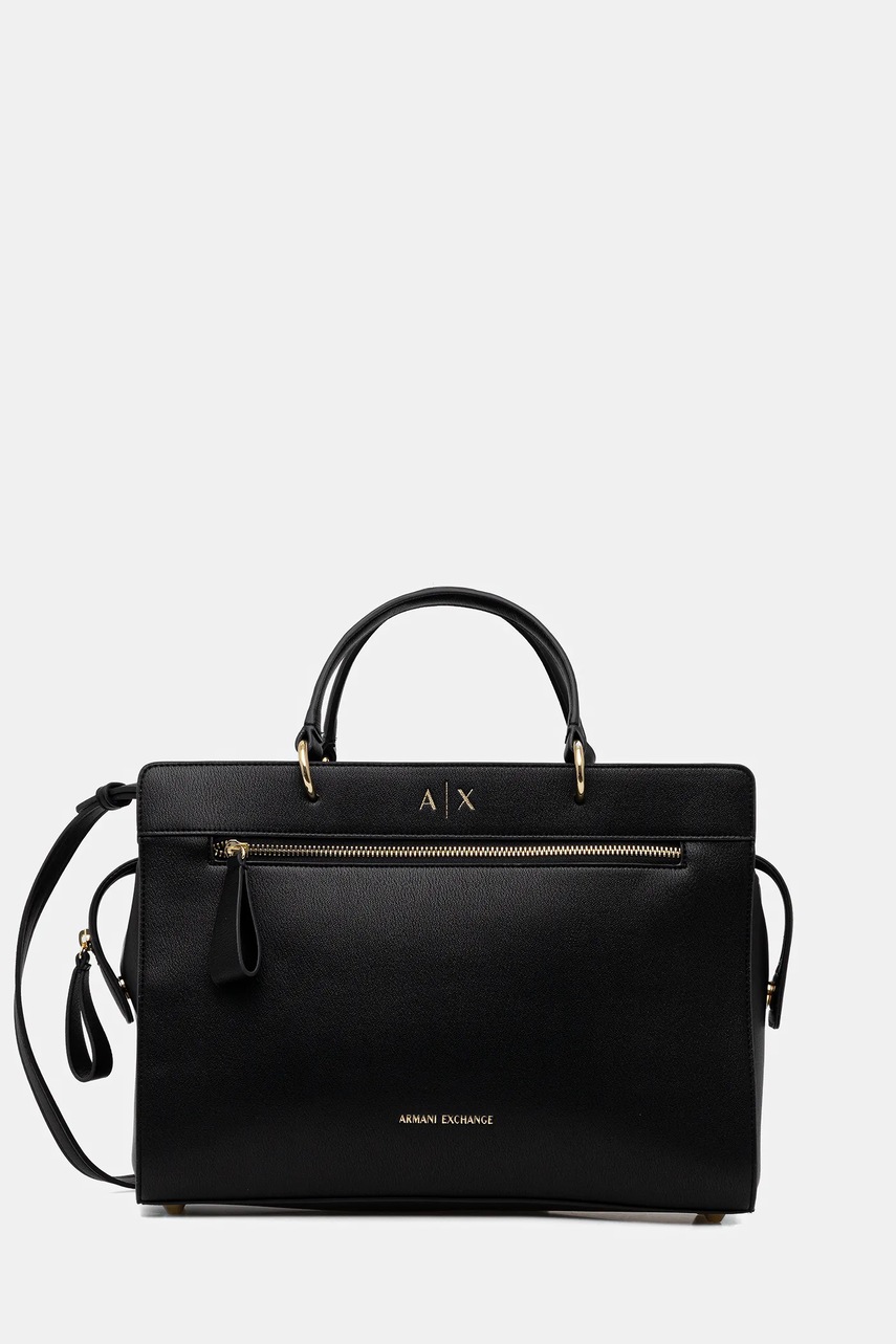 Levně Kabelka Armani Exchange černá barva, XW001553 AF17117