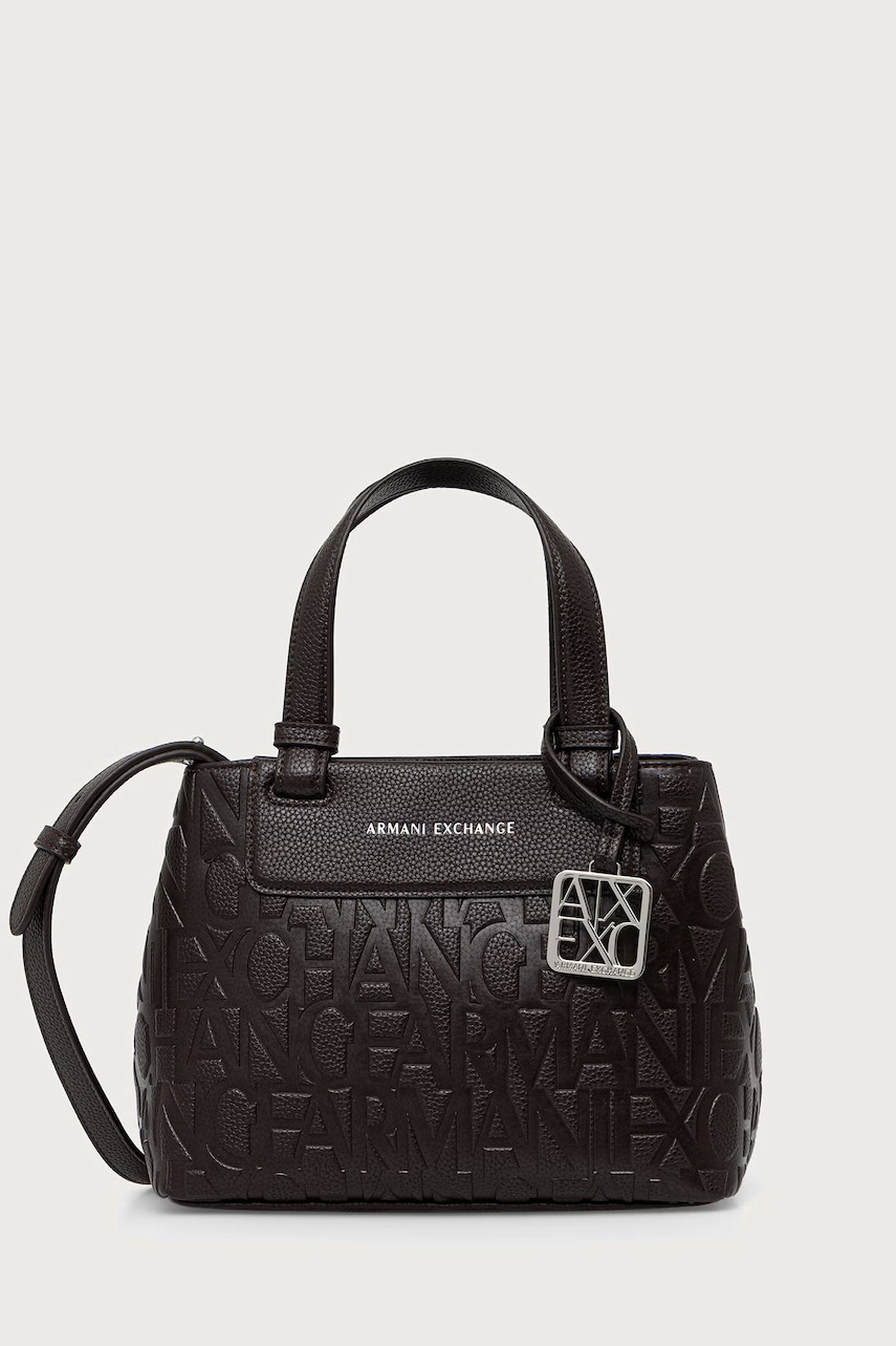 Armani Exchange torebka tote damska z imitacji skóry
