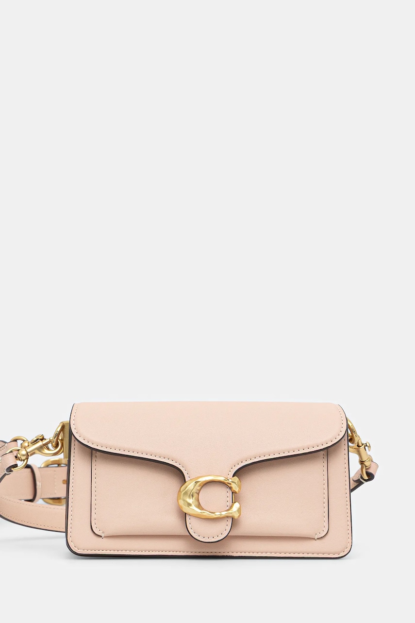 Coach poseta de piele Tabby 20 culoarea bej, CBF93