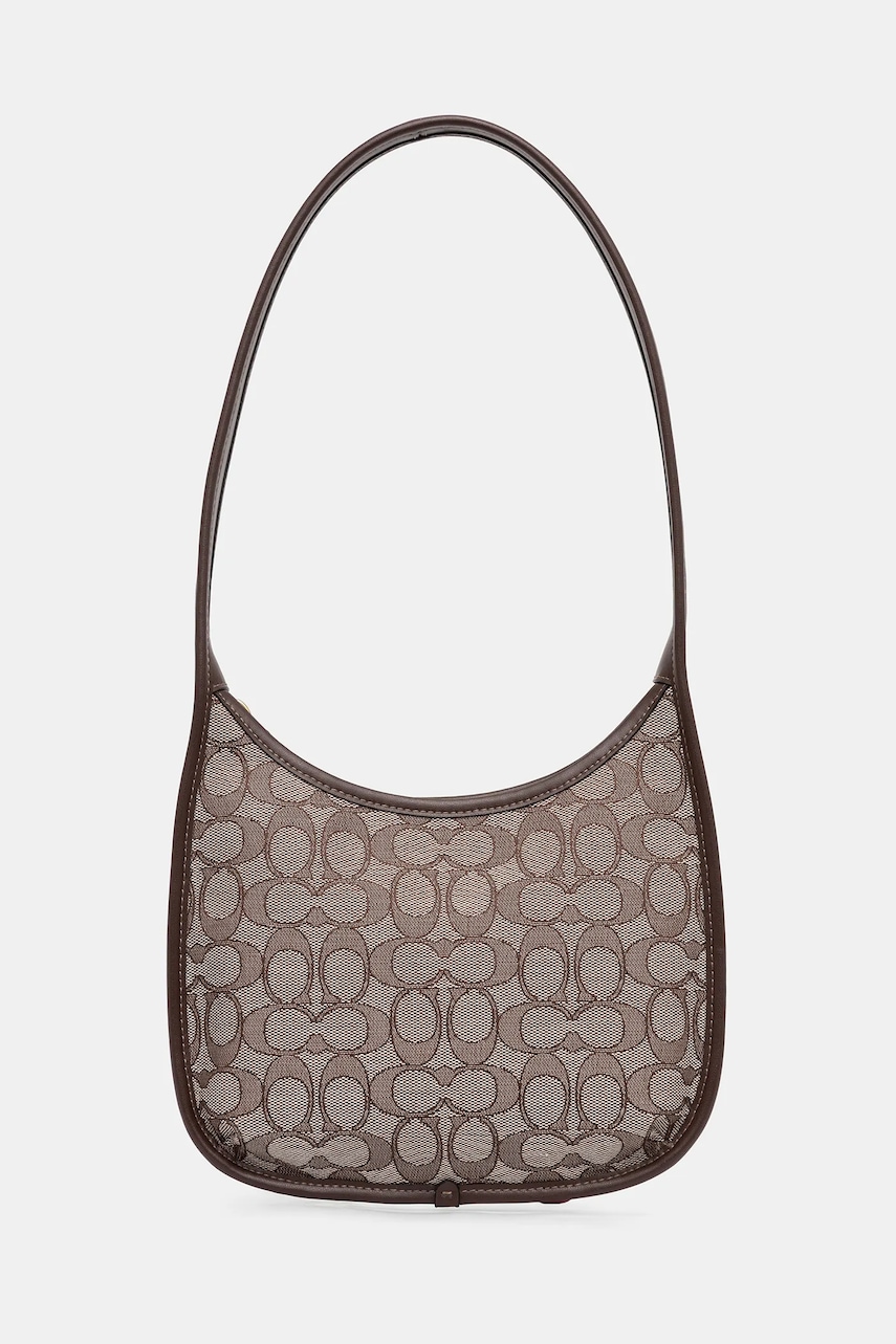 Coach poșetă culoarea gri, CBH25