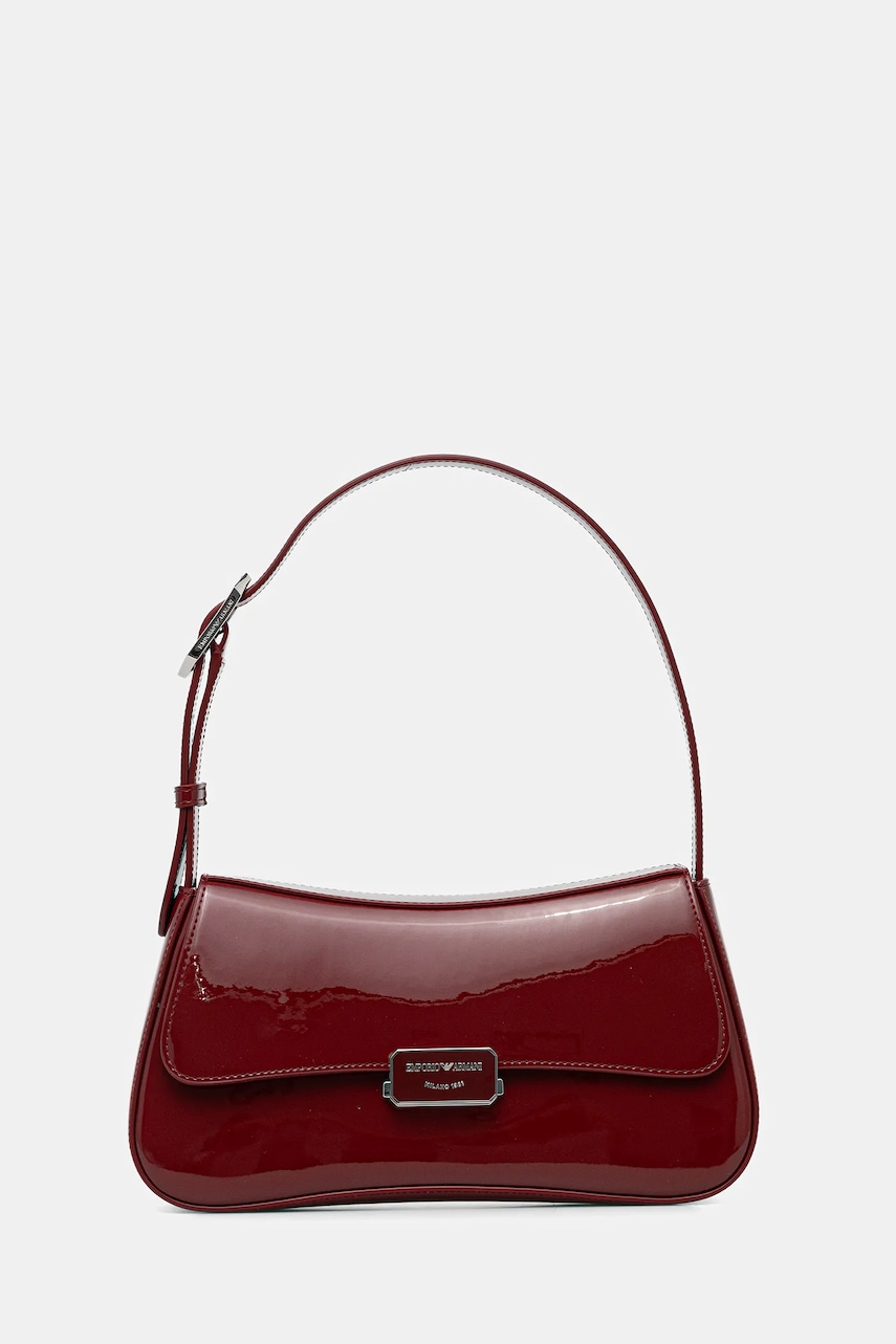 Emporio Armani geantă culoarea bordo, EW001013 AF17287