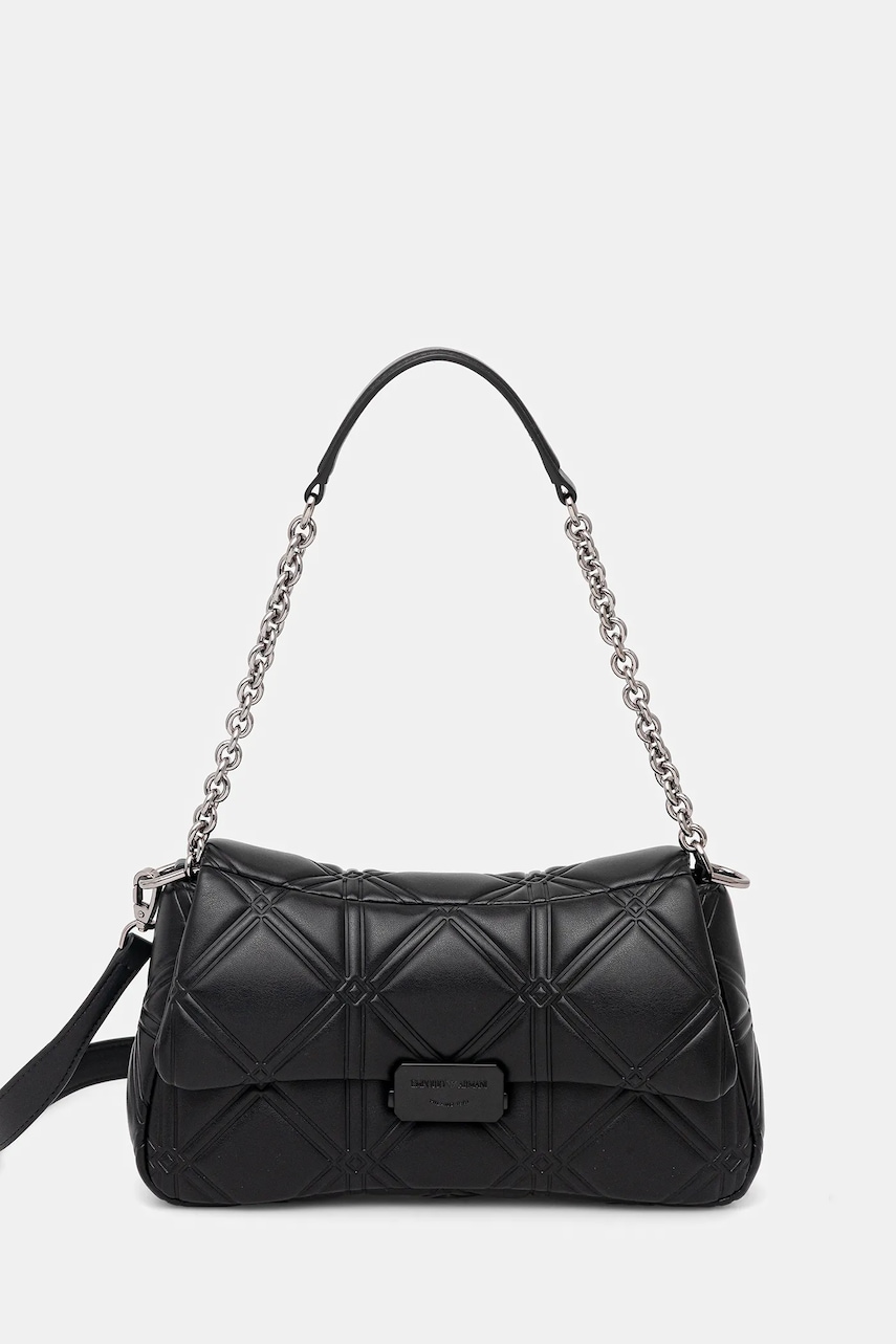 Emporio Armani poșetă culoarea negru, EW002644 AF18575