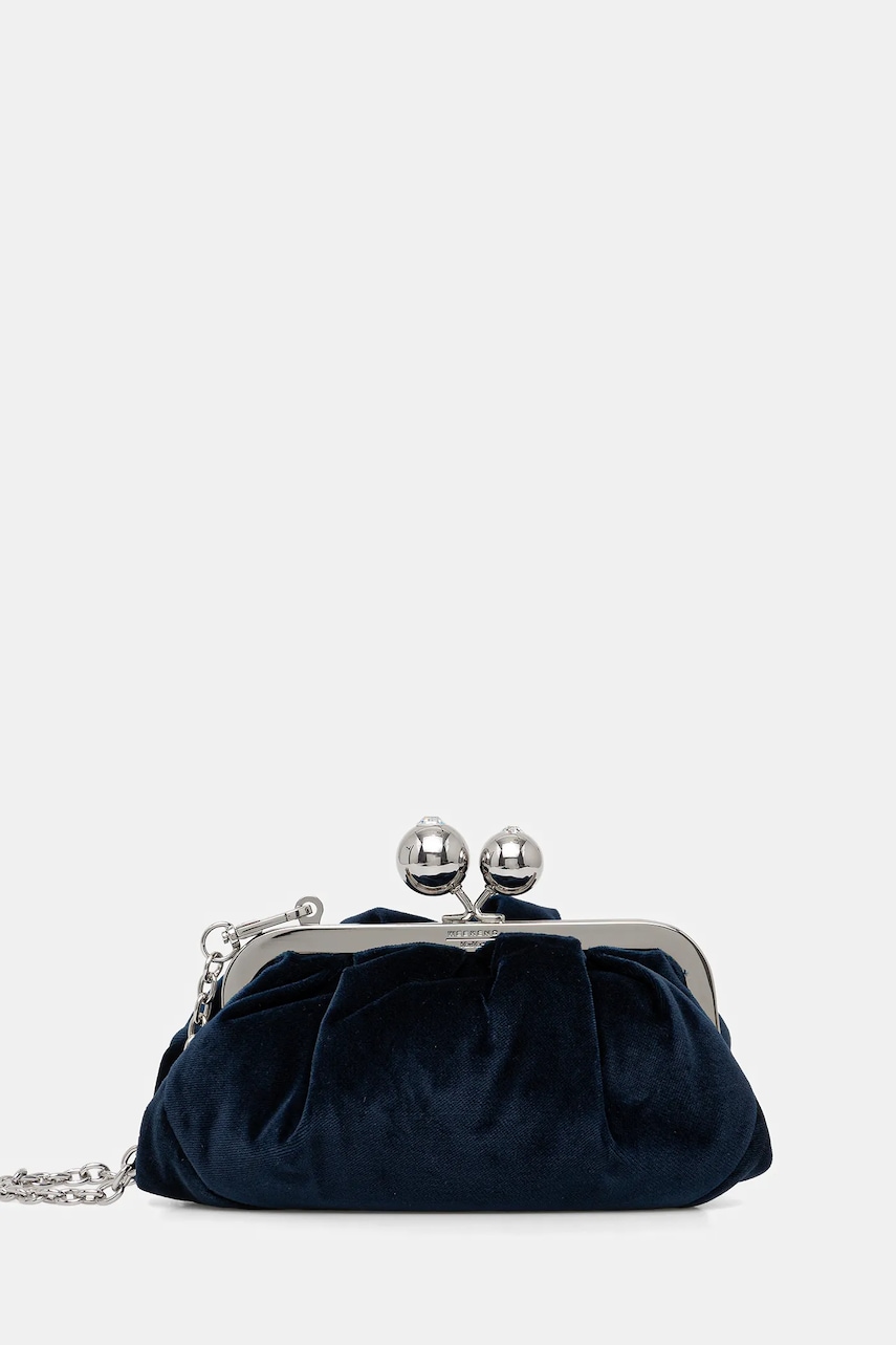 Weekend Max Mara poșetă VALANCE culoarea bleumarin, 2525516115600