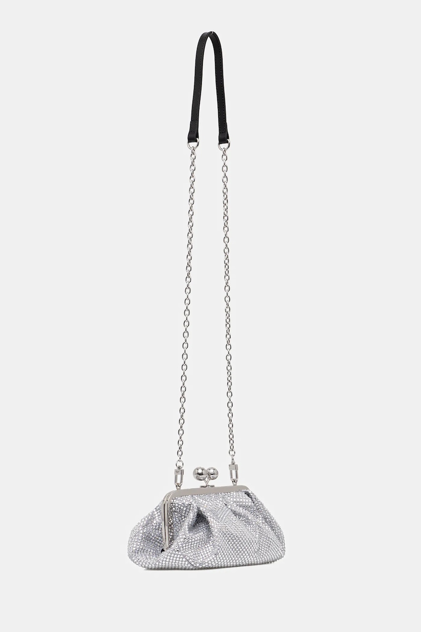 Сумочка Weekend Max Mara EMY цвет серебрянный 2525516135600 Сумочка Weekend Max Mara EMY цвет серебрянный 2525516135600