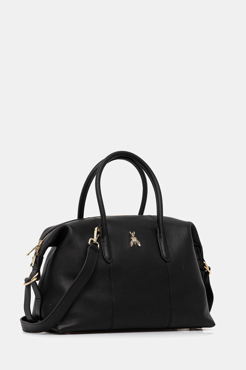 Кожаная сумочка Patrizia Pepe цвет чёрный 2B0145 L162