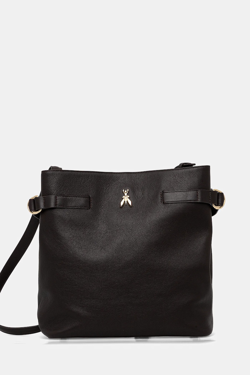 Δερμάτινη τσάντα Patrizia Pepe