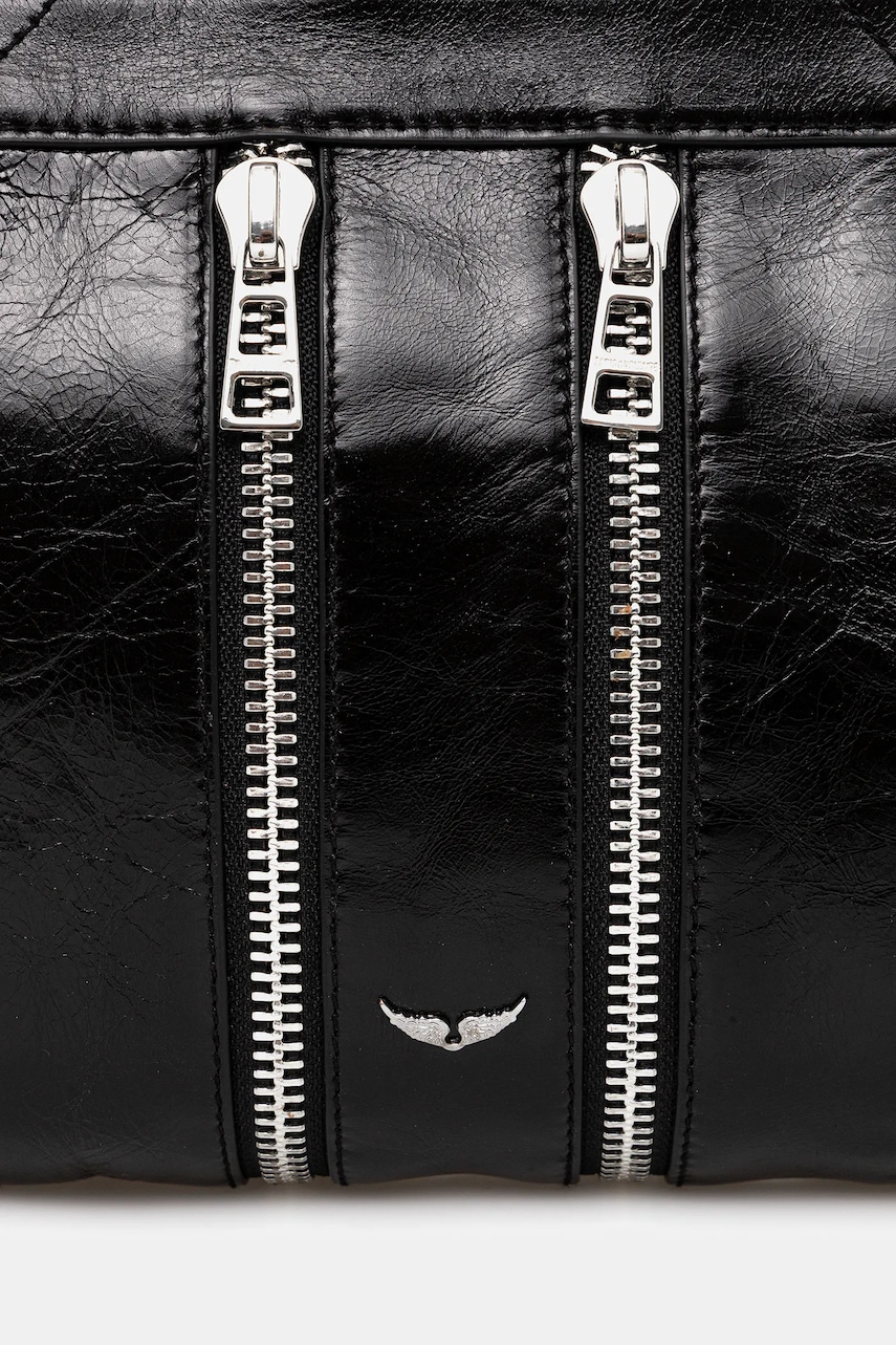 Kožená kabelka ZADIG&amp;VOLTAIRE SUNNY MOODY MULTI ZIP (obrázek 4)