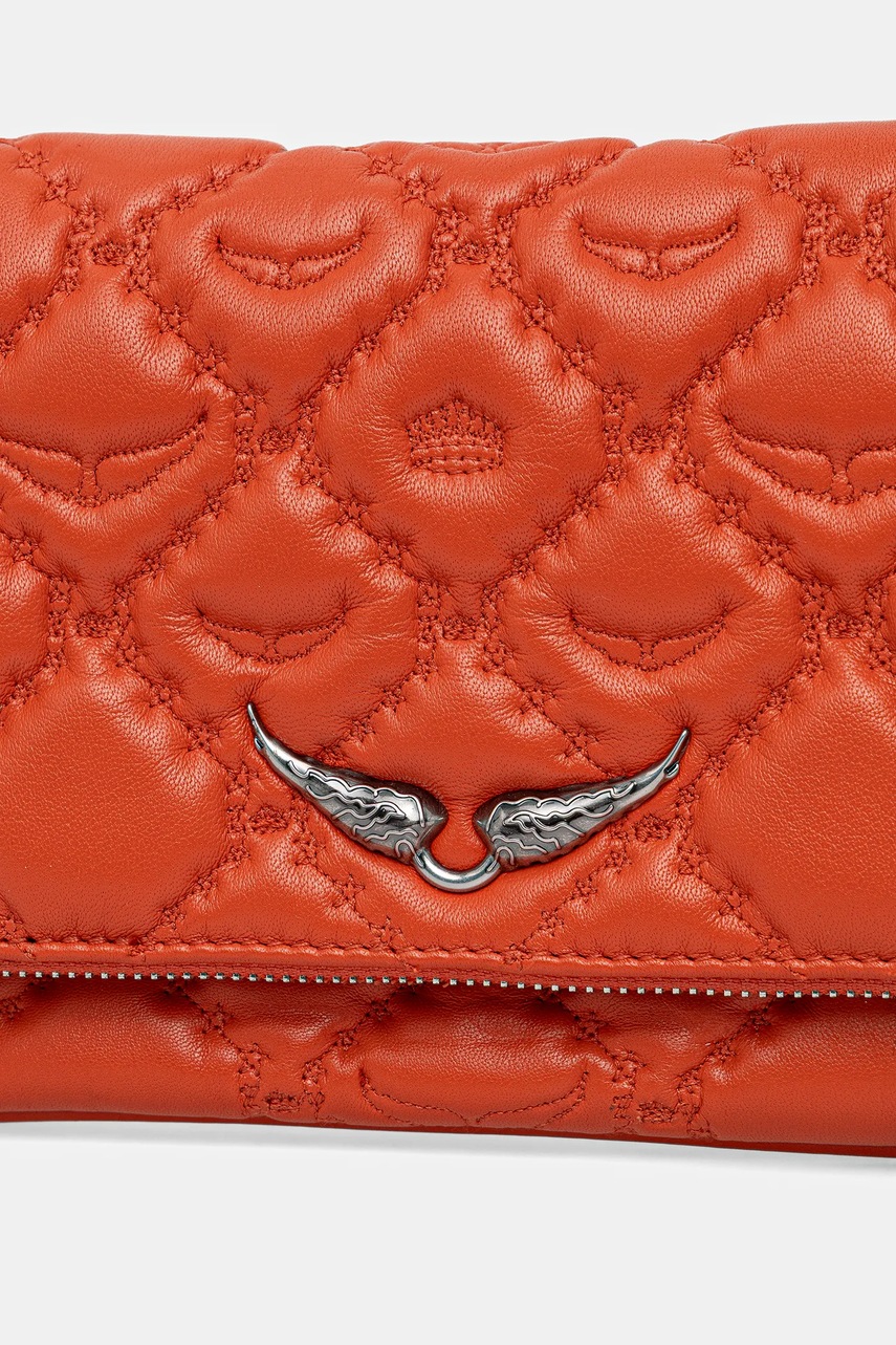 Kožená kabelka ZADIG&amp;VOLTAIRE ROCK II QUILTED MONOGRAM (obrázek 4)