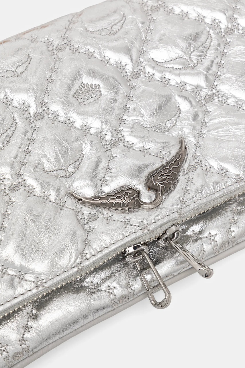 Kožená kabelka ZADIG&amp;VOLTAIRE ROCK II METAL MONOGRAM (obrázek 4)