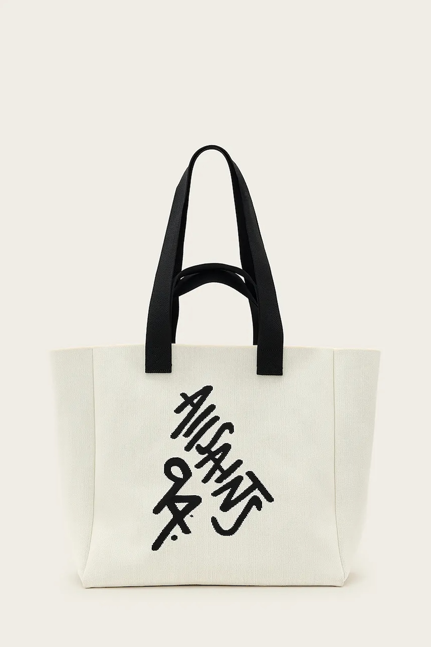 AllSaints poșetă IZZY culoarea alb, W399XC