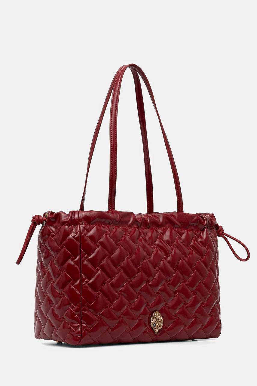 Кожаная сумочка Kurt Geiger London KENSINGTON цвет бордовый 4370850319