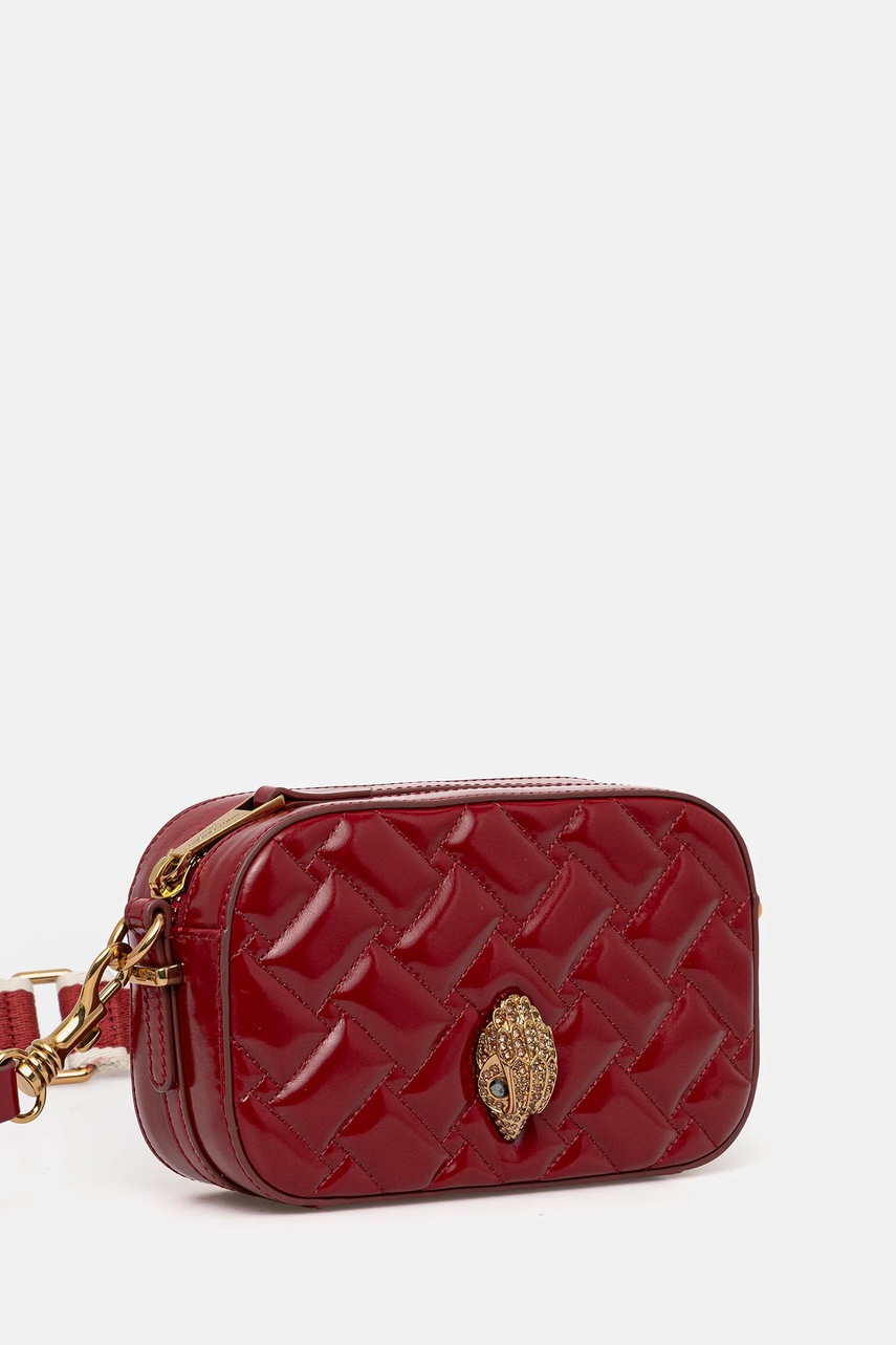 Кожаная сумочка Kurt Geiger London KENSINGTON цвет бордовый 9078950319