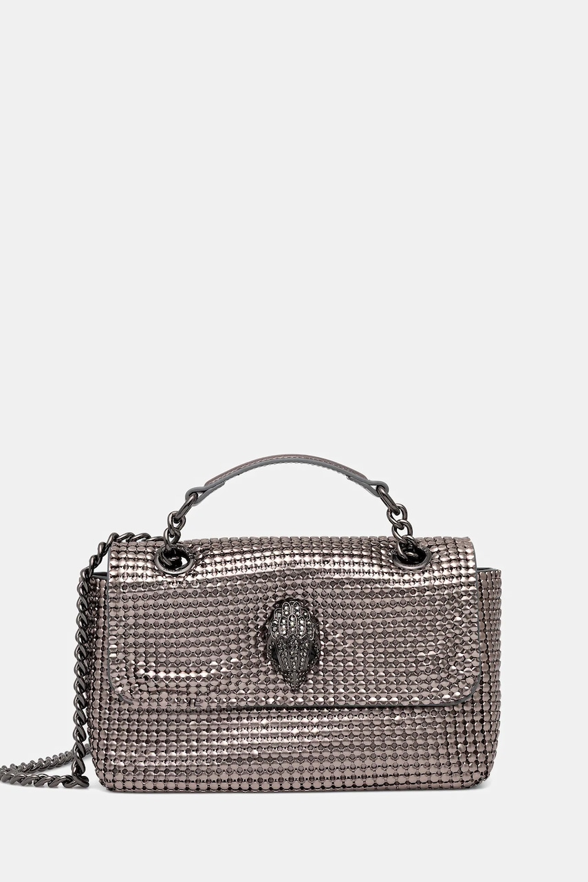 Kurt Geiger London poșetă KENSINGTON culoarea argintiu, 4703264999