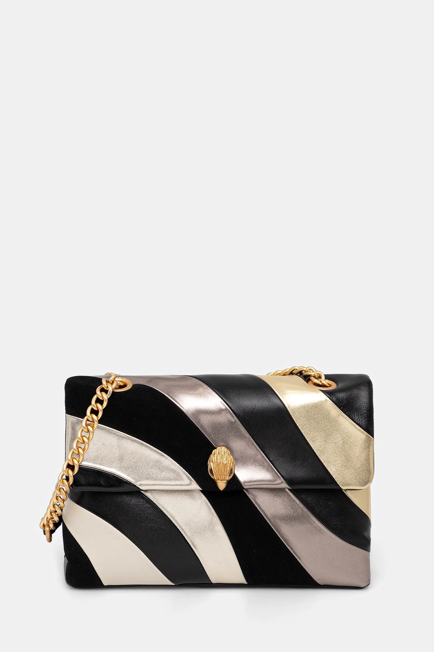 Kurt Geiger London geantă de piele KENSINGTON culoarea negru, 9796565109