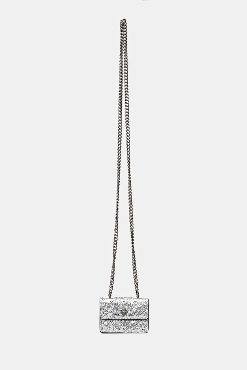 Kurt Geiger London poșetă KENSINGTON culoarea argintiu, 4574563999