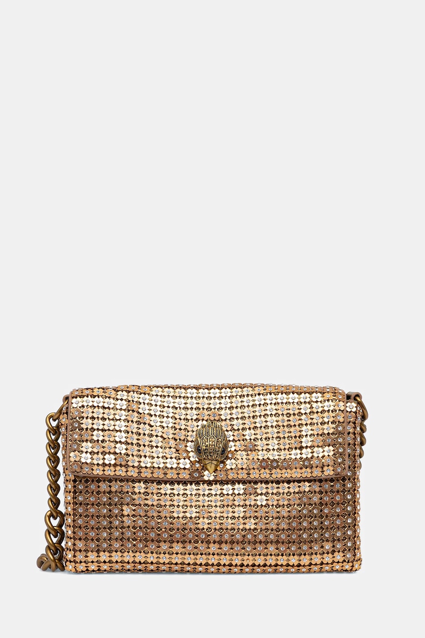 Kurt Geiger London poșetă culoarea auriu, 4367161999