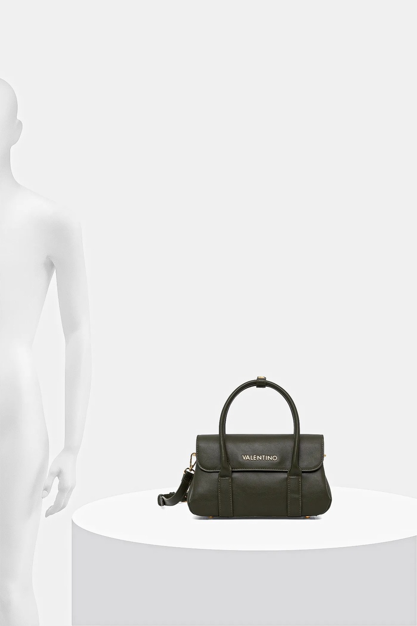 Τσάντα Valentino Bags WEST RE χρώμα: πράσινο, VBS9I837 φωτογραφία