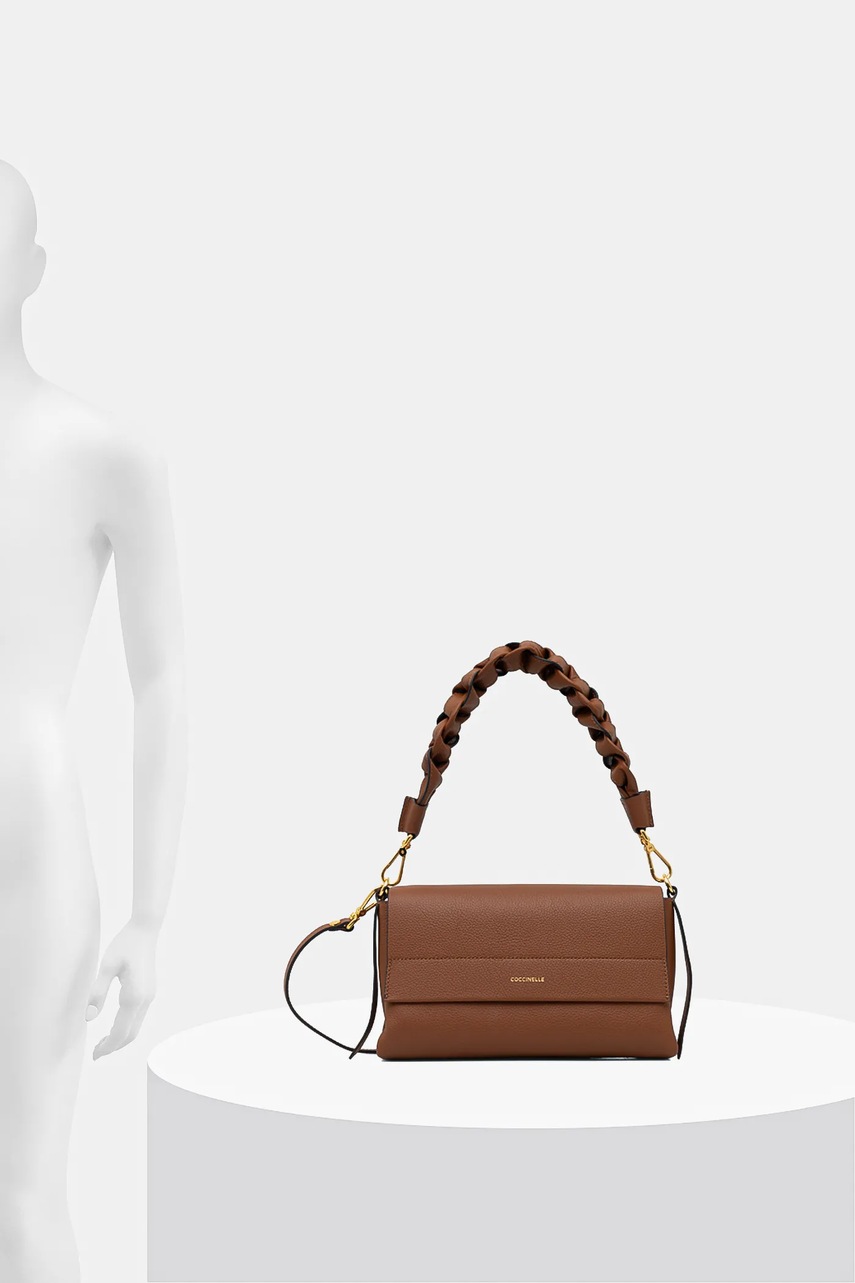 Δερμάτινη τσάντα Coccinelle BOHEME GRANA DOUBLE φωτογραφία