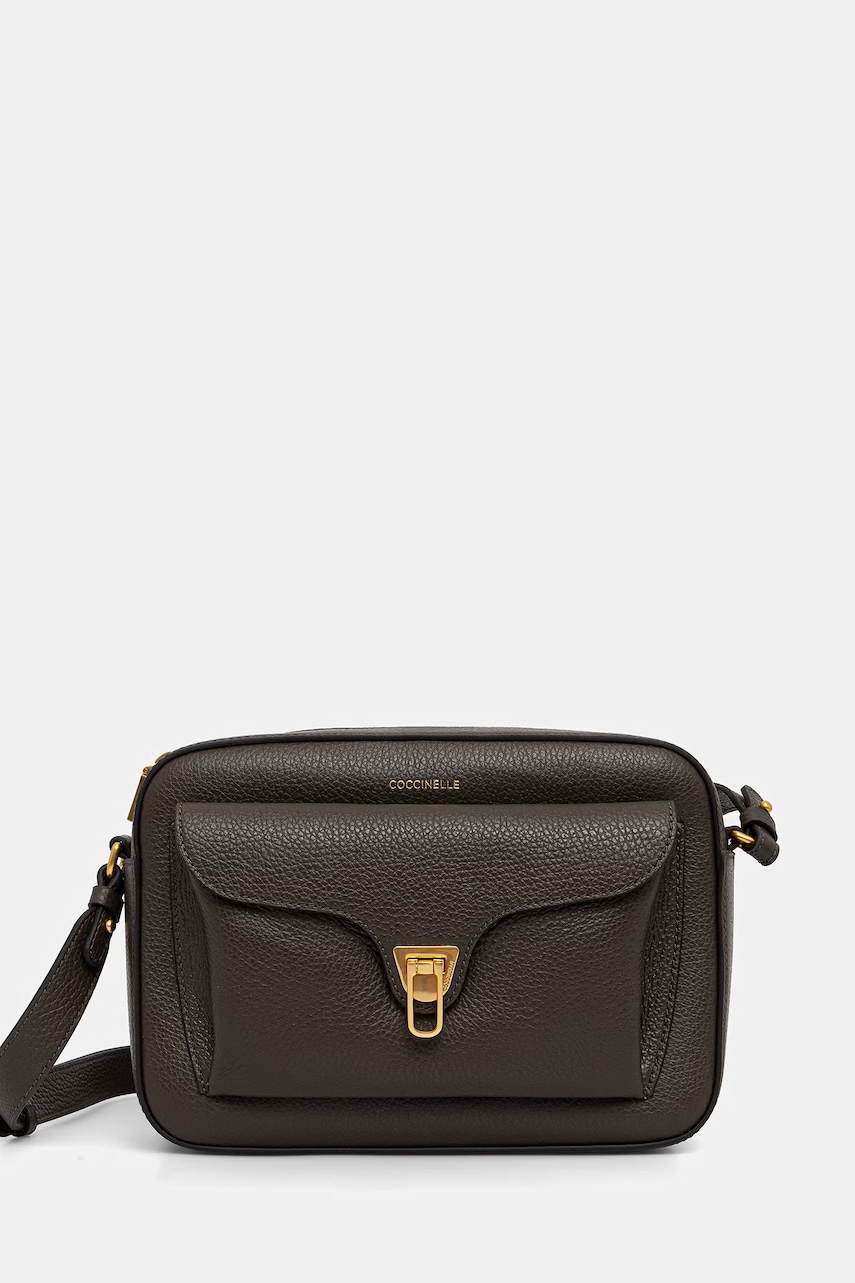 Coccinelle χιαστί γυναικεία δερμάτινη COCCINELLE BEAT SOFT