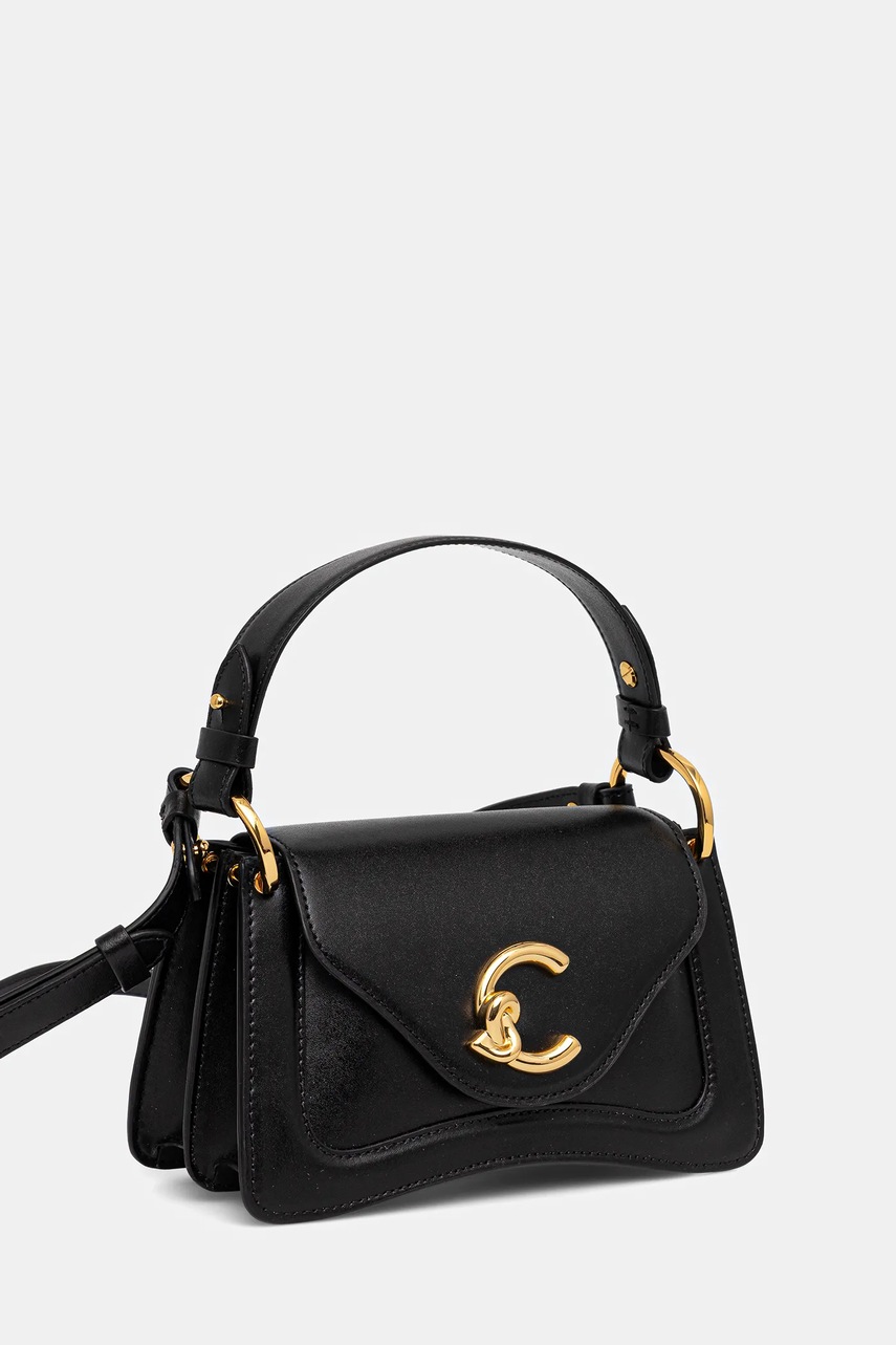 Кожаная сумочка Coccinelle COCCINELLE C-ME CALF цвет чёрный E1.SSK.18.04.01