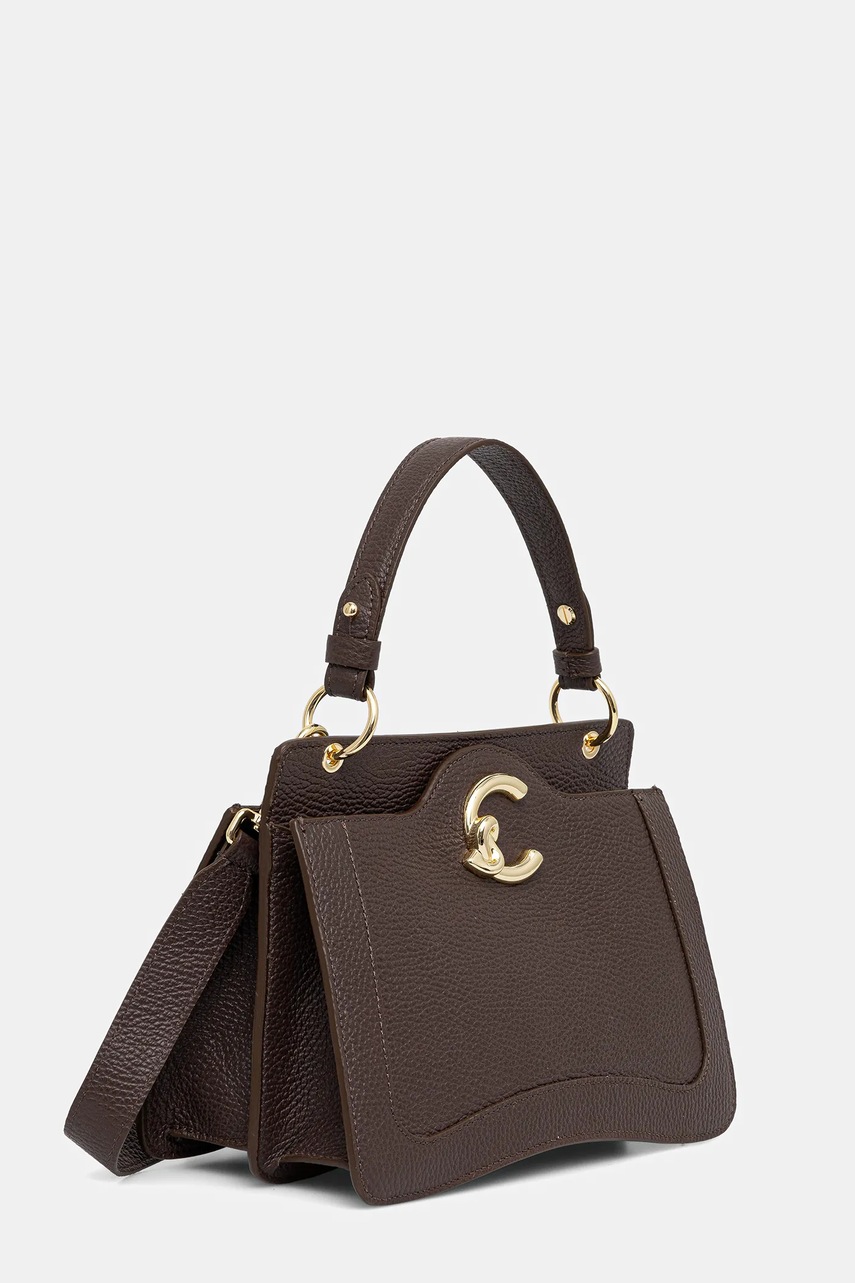 Кожаная сумочка Coccinelle COCCINELLE C-ME цвет чёрный E1.SSL.18.03.01