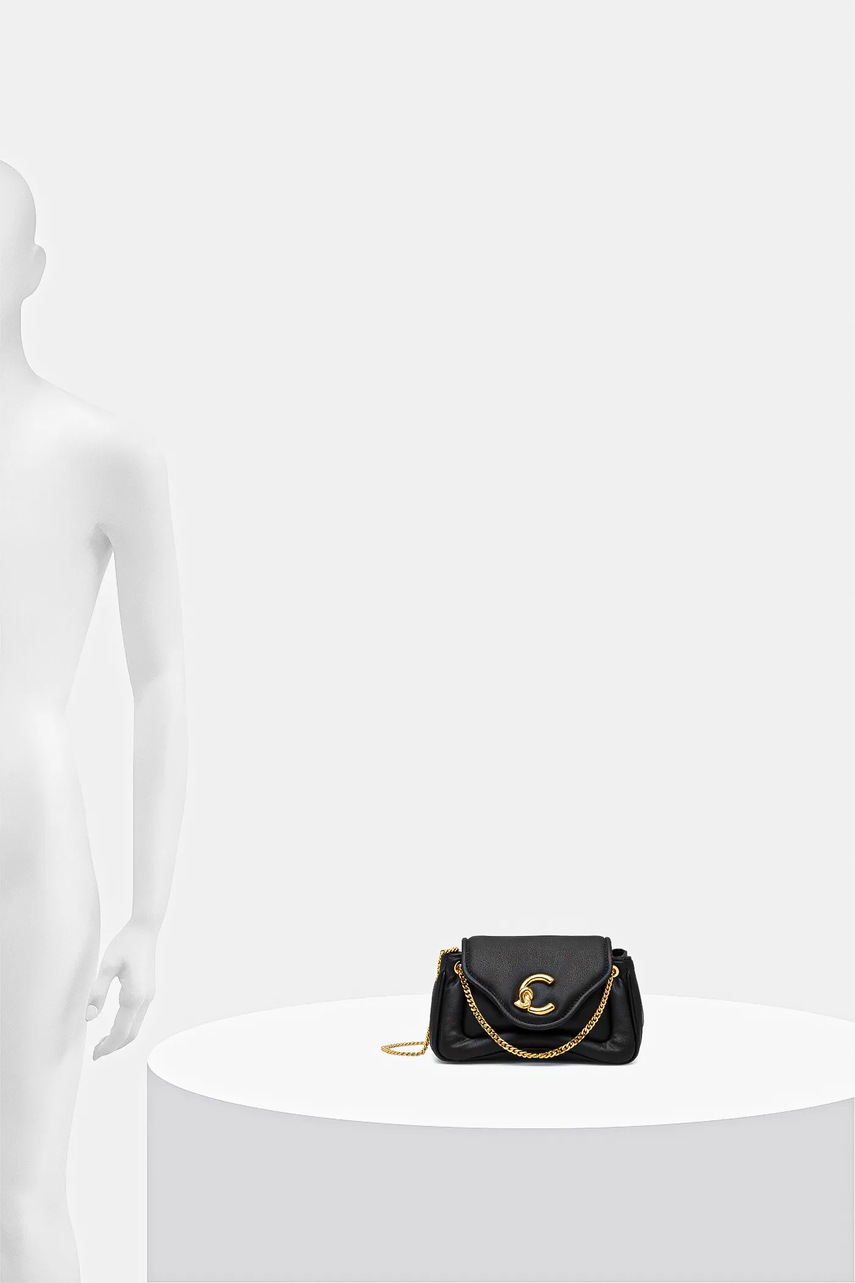 Δερμάτινη τσάντα Coccinelle COCCINELLE C-ME FLUFFY φωτογραφία