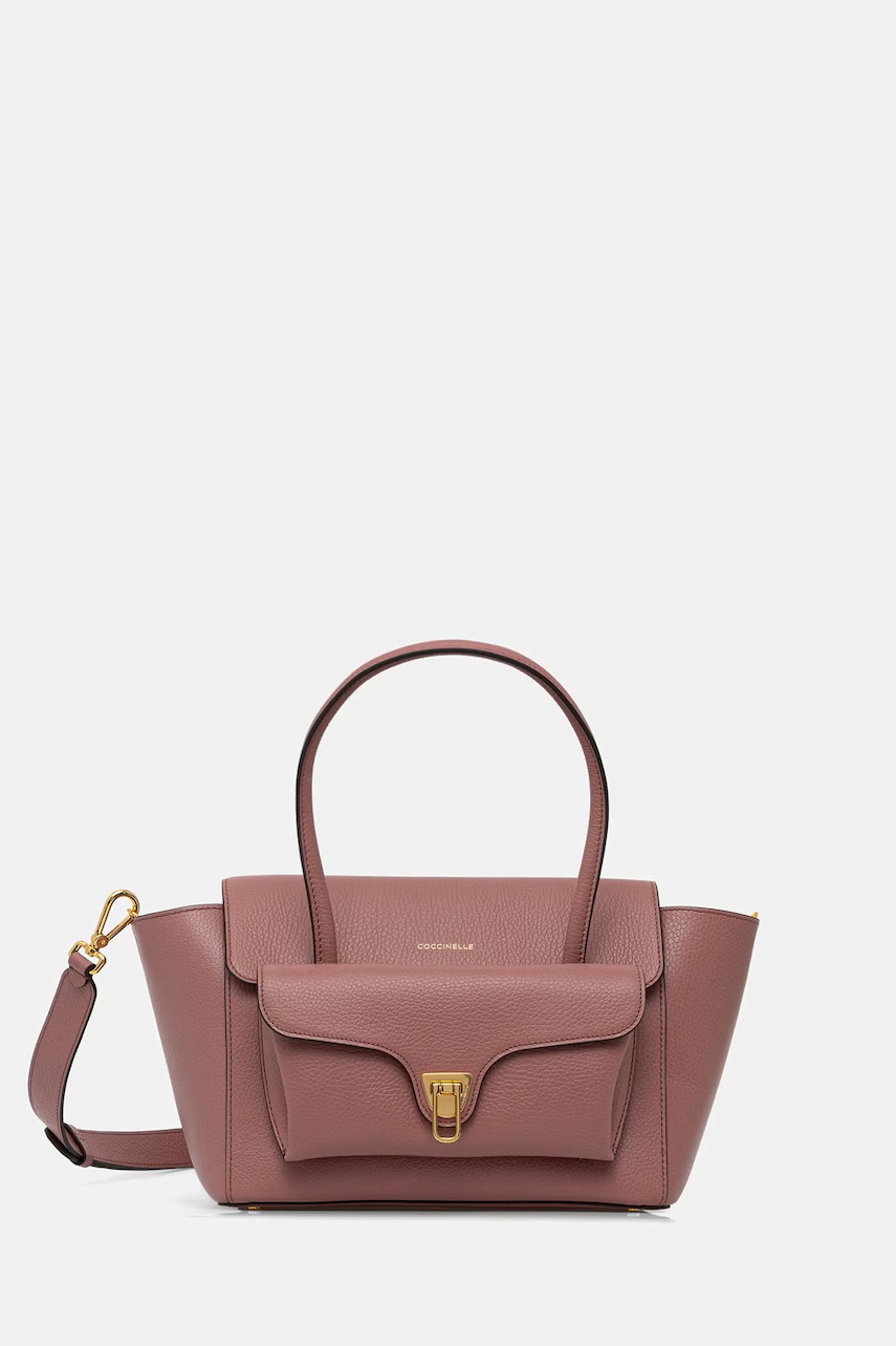 Coccinelle geantă shopper pentru femei din piele DOUBLE BEAT