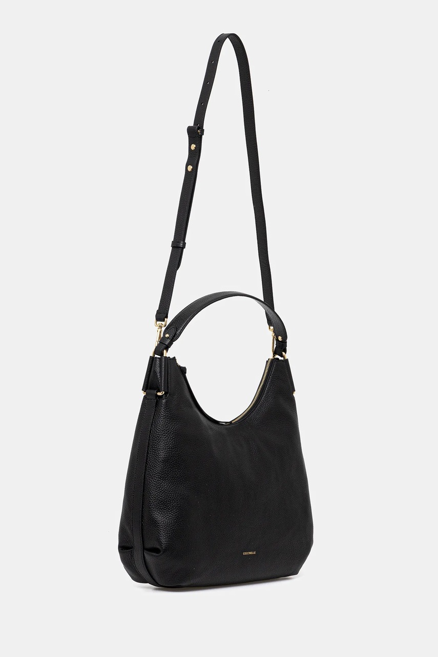 Кожаная сумочка Coccinelle REBEKKA цвет чёрный E1.T95.13.01.01