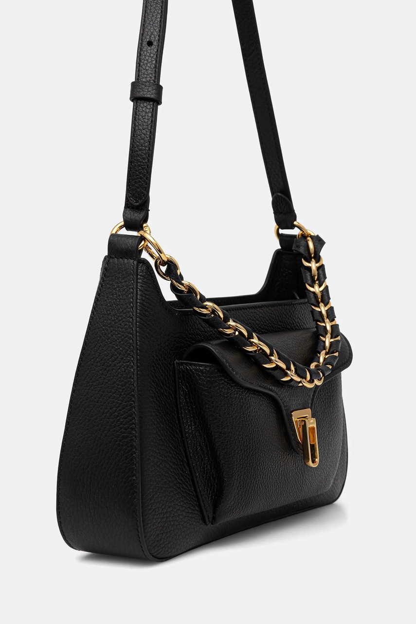 Кожаная сумочка Coccinelle цвет чёрный E1.TFK.12.01.01