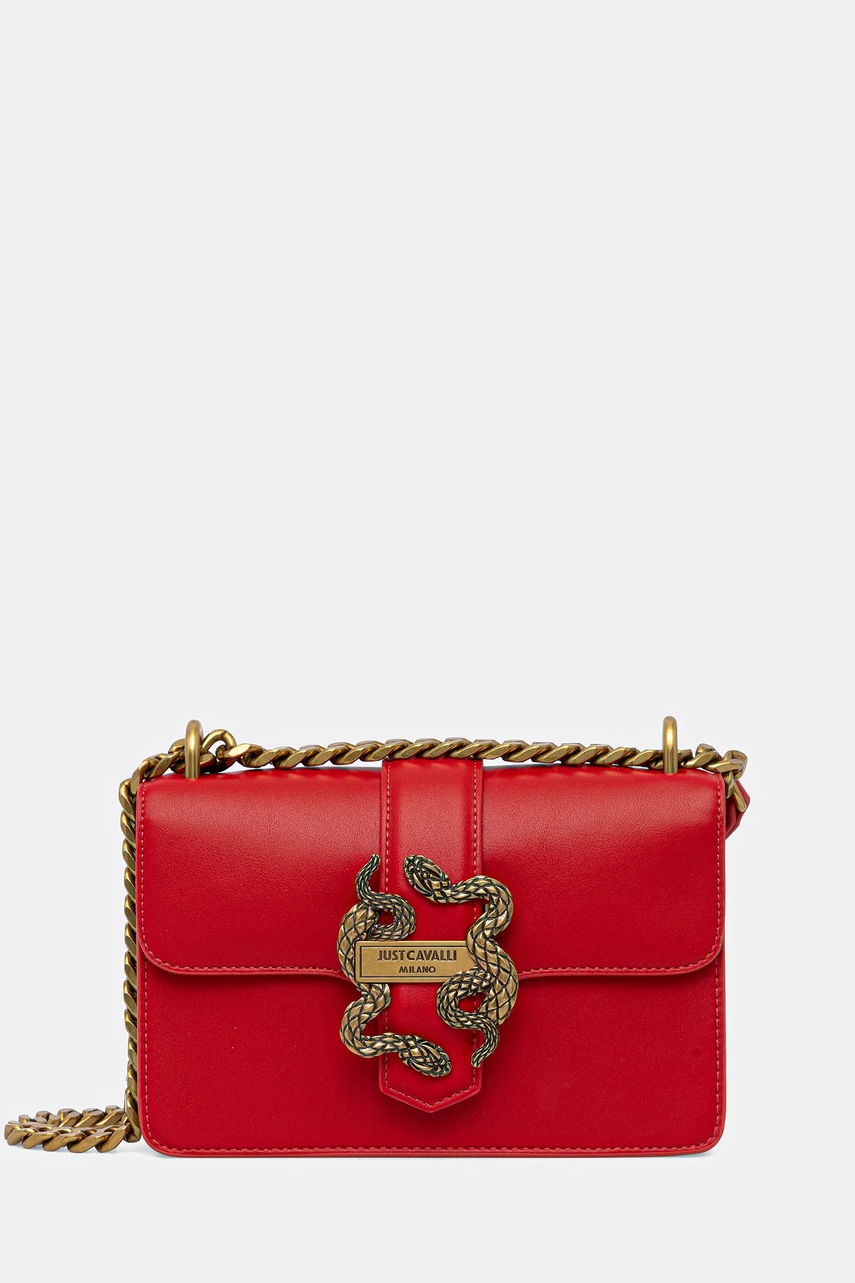 Just Cavalli poșetă culoarea roșu, 79RA4BAF ZSA89