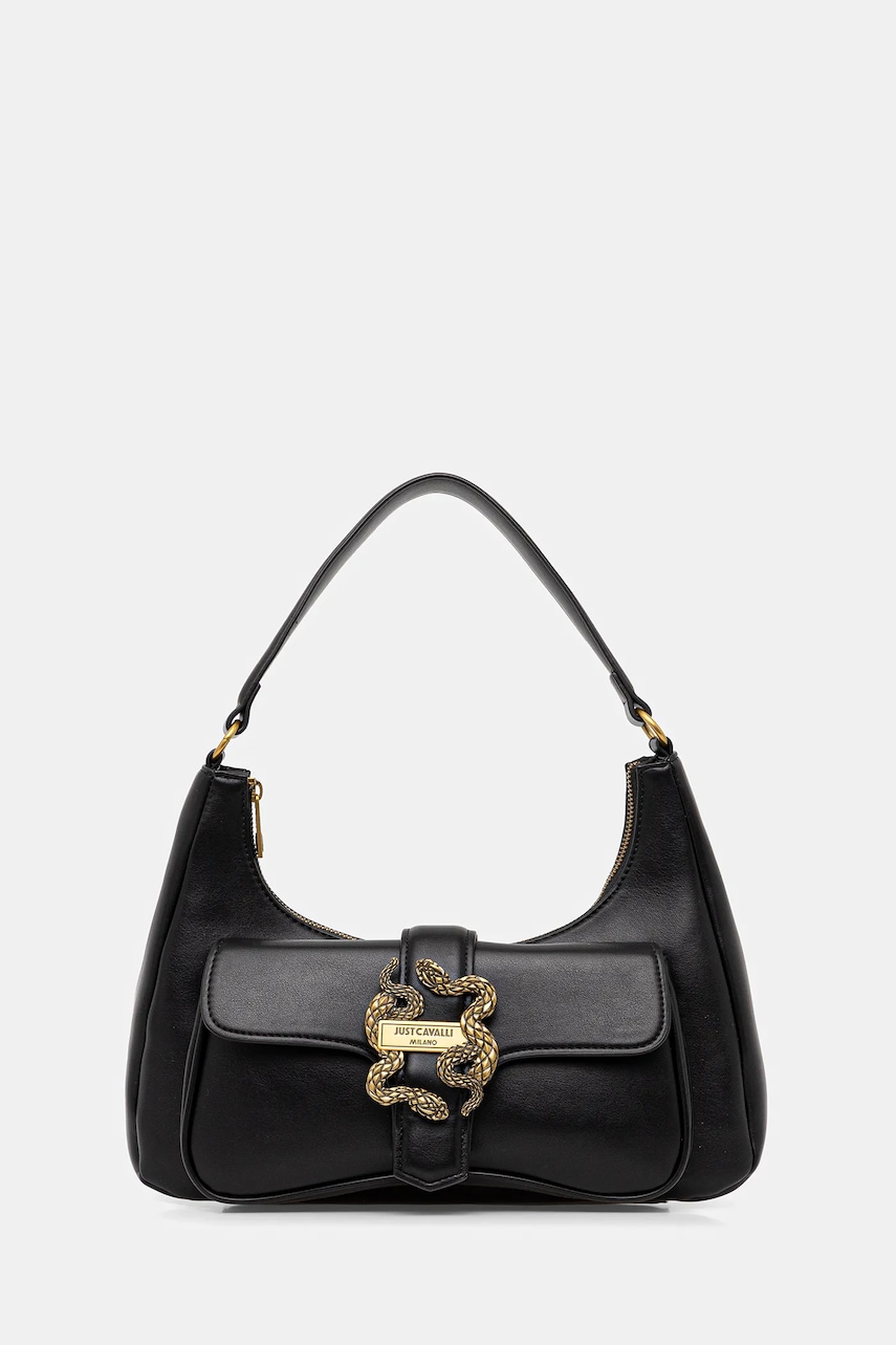 Just Cavalli poșetă culoarea negru, 79RA4BA4 ZSA89
