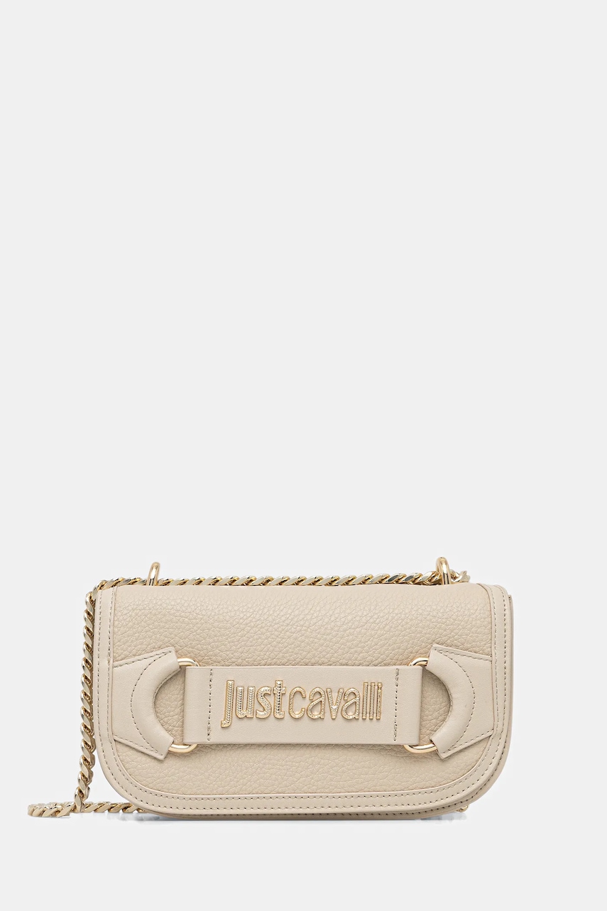 Just Cavalli poșetă culoarea bej, 79RA4BL5 ZSD25