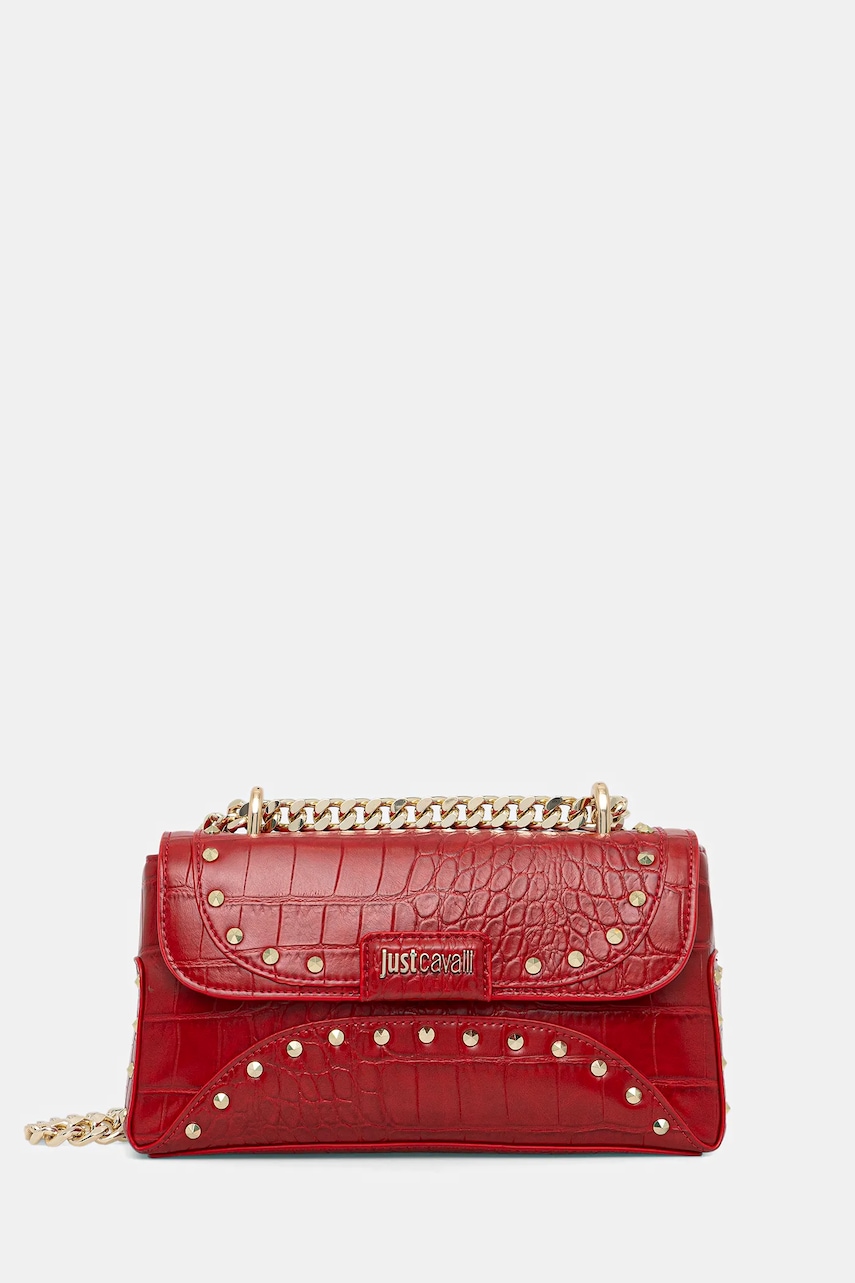 Just Cavalli poșetă culoarea roșu, 79RA4BF5 ZSB96