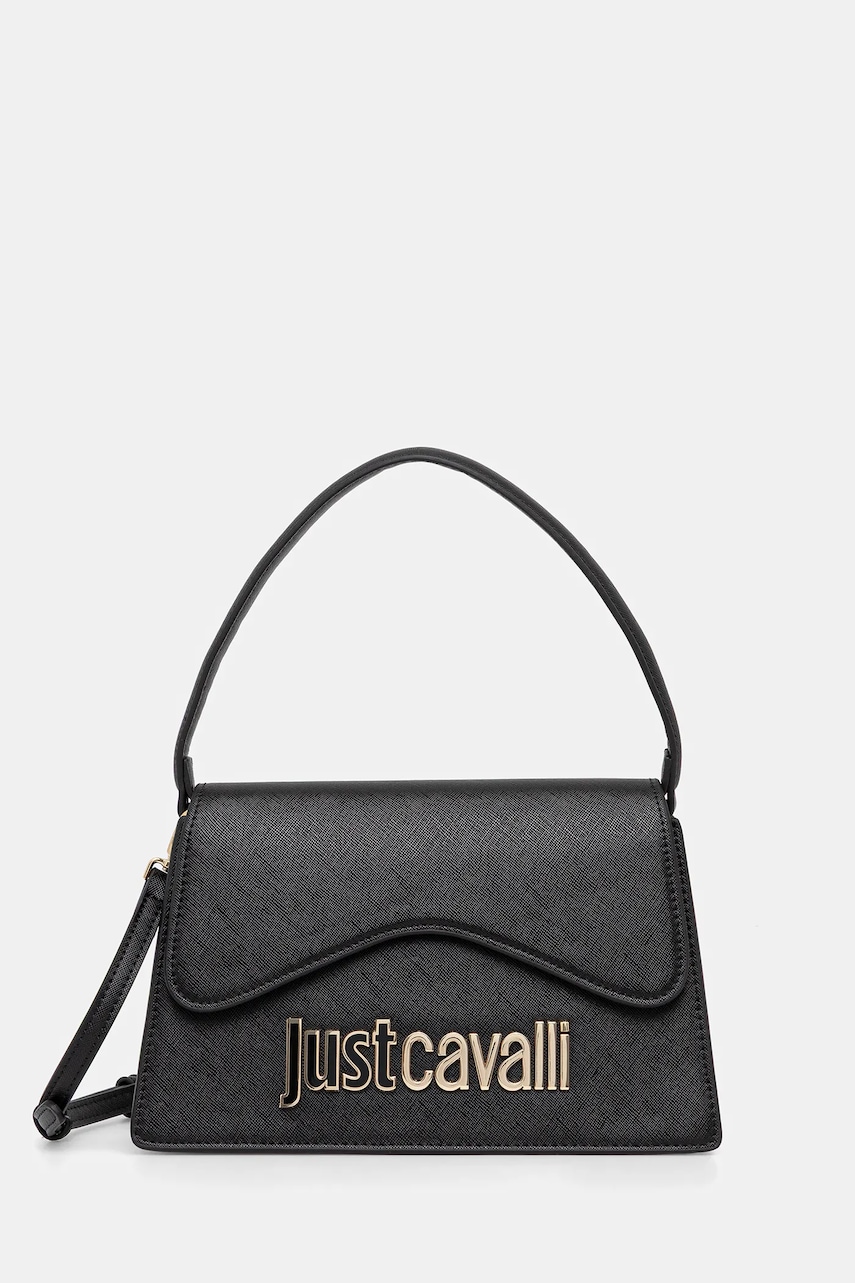 Just Cavalli poșetă culoarea negru, 79RA4BB4 ZS766