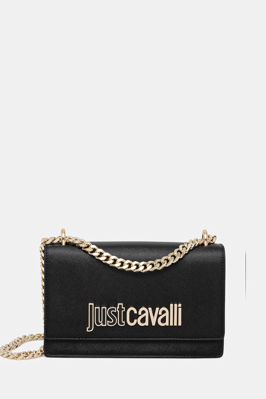 Just Cavalli poșetă culoarea negru, 79RA4BBA ZS766