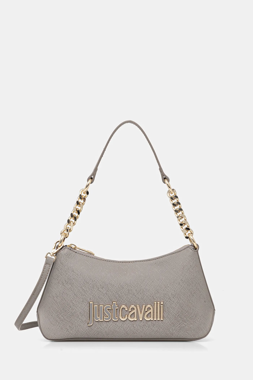 Just Cavalli poșetă culoarea gri, 79RA4BB8 ZS766
