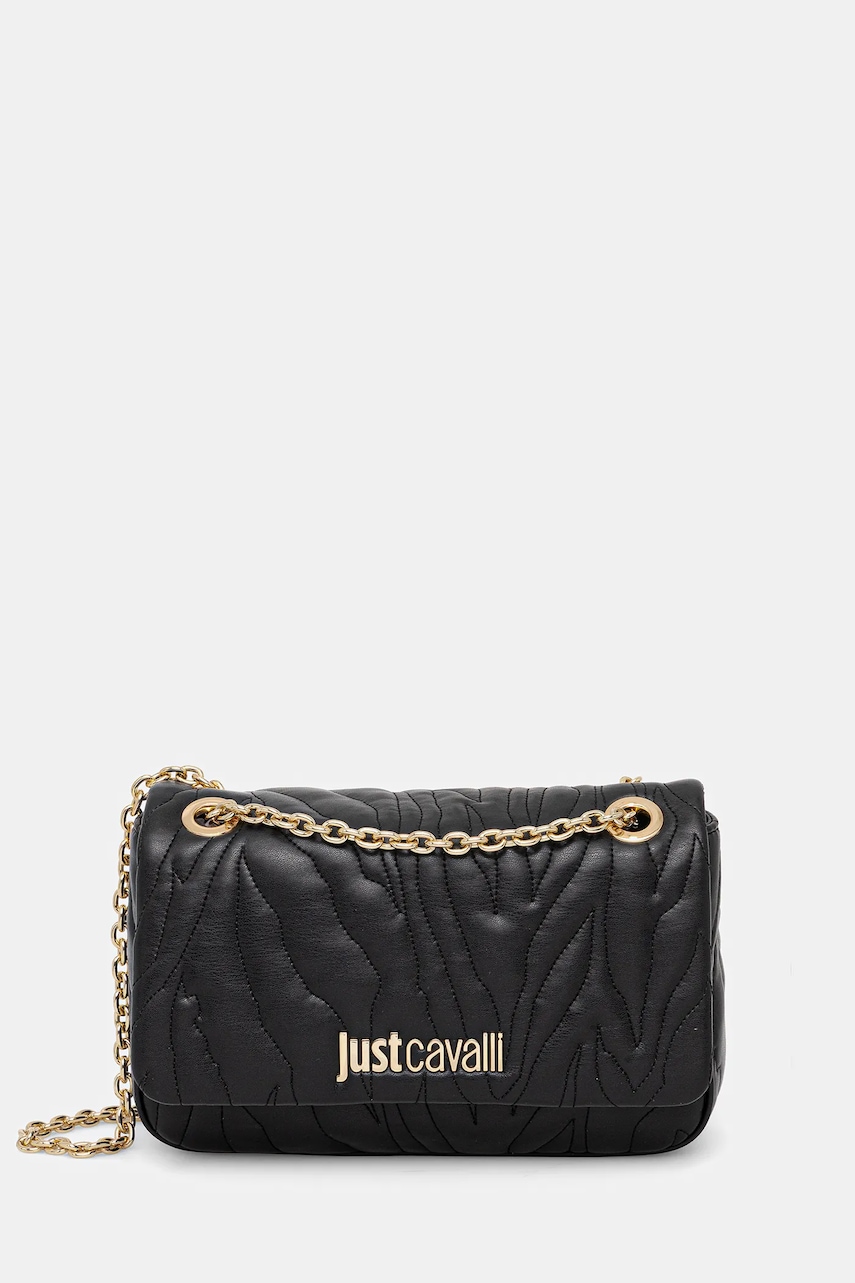 Just Cavalli poșetă culoarea negru, 79RA4BE3 ZSB23