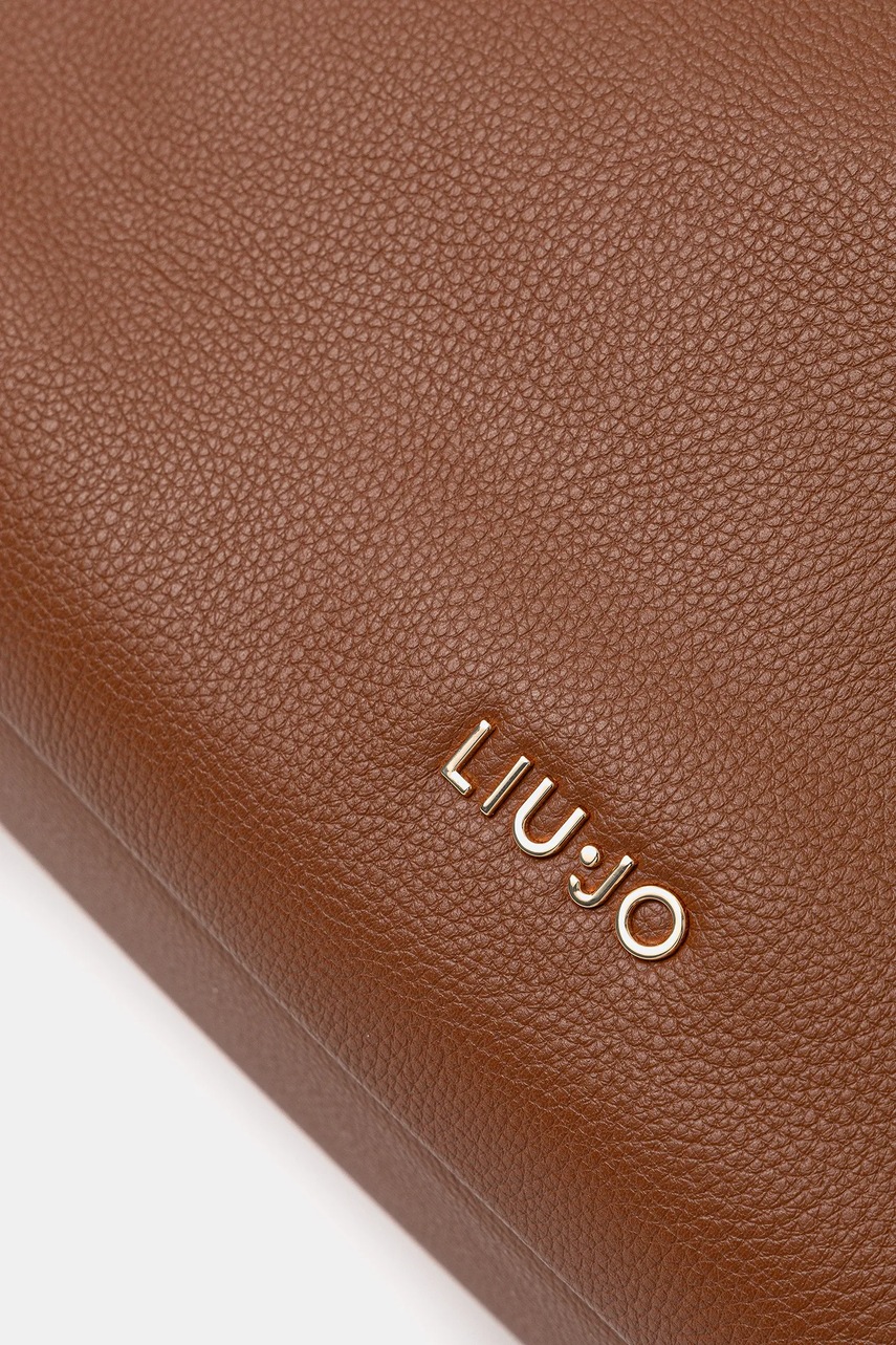 Τσάντα Liu Jo χρώμα: καφέ, AF5057.E0058 φωτογραφία