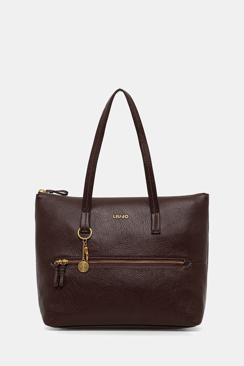 Levně Kabelka Liu Jo hnědá barva, AF5066.E0027