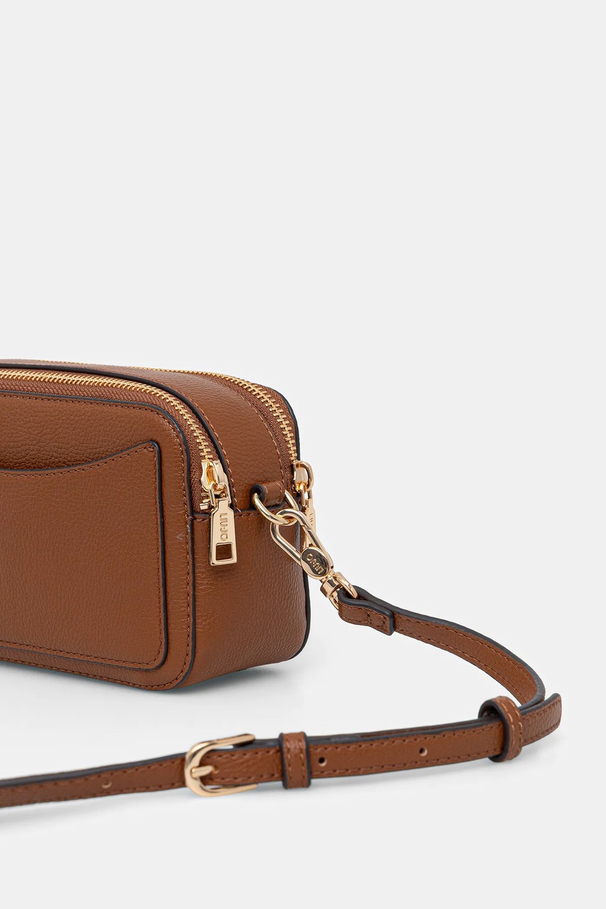 Τσάντα Liu Jo χρώμα: καφέ, AF5100.E0058 φωτογραφία